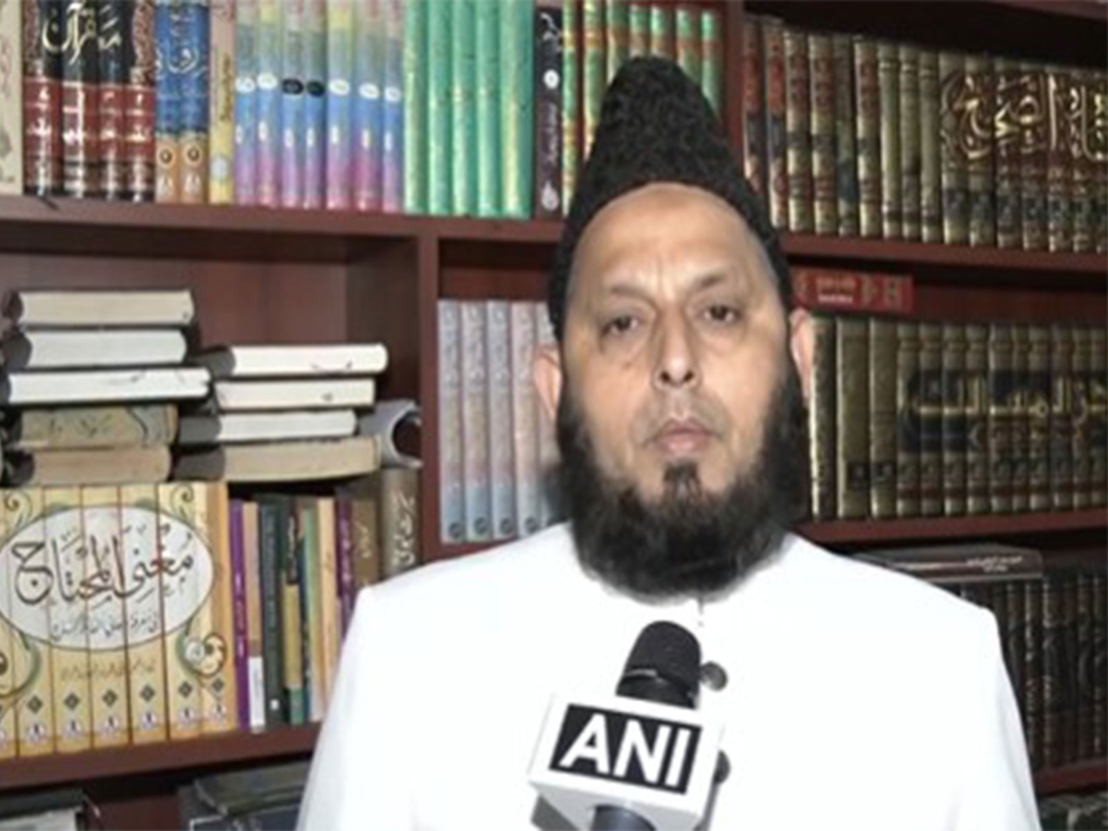 Maulana Khalid Rashid Firangi Mahali, Chairman of the Islamic Centre of India (Photo/ANI)