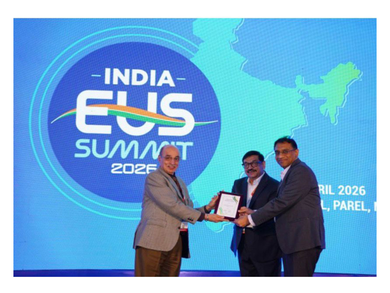 (R) S.L. Raheja Hospital Mumbai-A Fortis Associate's Dr Kunal Punamiya & Dr Vinay Dhir receive 'WEO Expert Training Centre' certification at India EUS Summit 2026 hosted in Mumbai