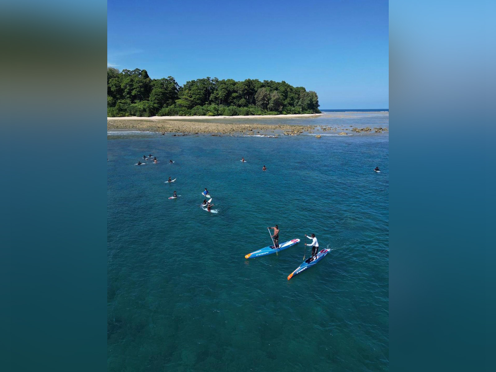 Surfers in action (Photo: SFI)