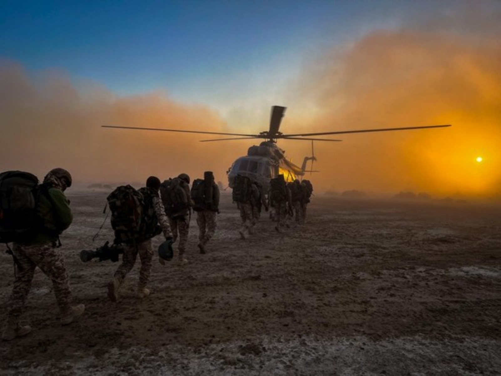 Visuals from last year's Exercise Cyclone (Photo Credit - Twitter/ADG PI - Indian Army)