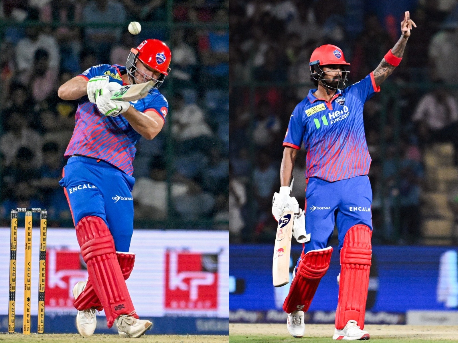 KL Rahul and David Miller. (Photo/ANI)