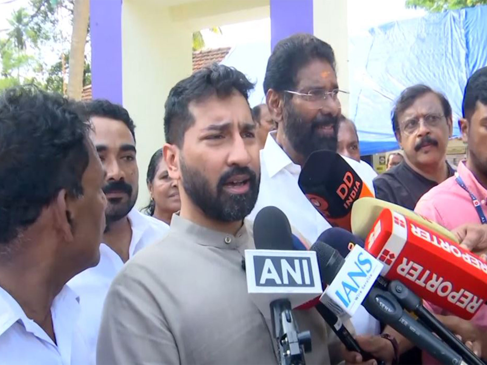 BJP leader Anil K Antony (Photo/ANI)