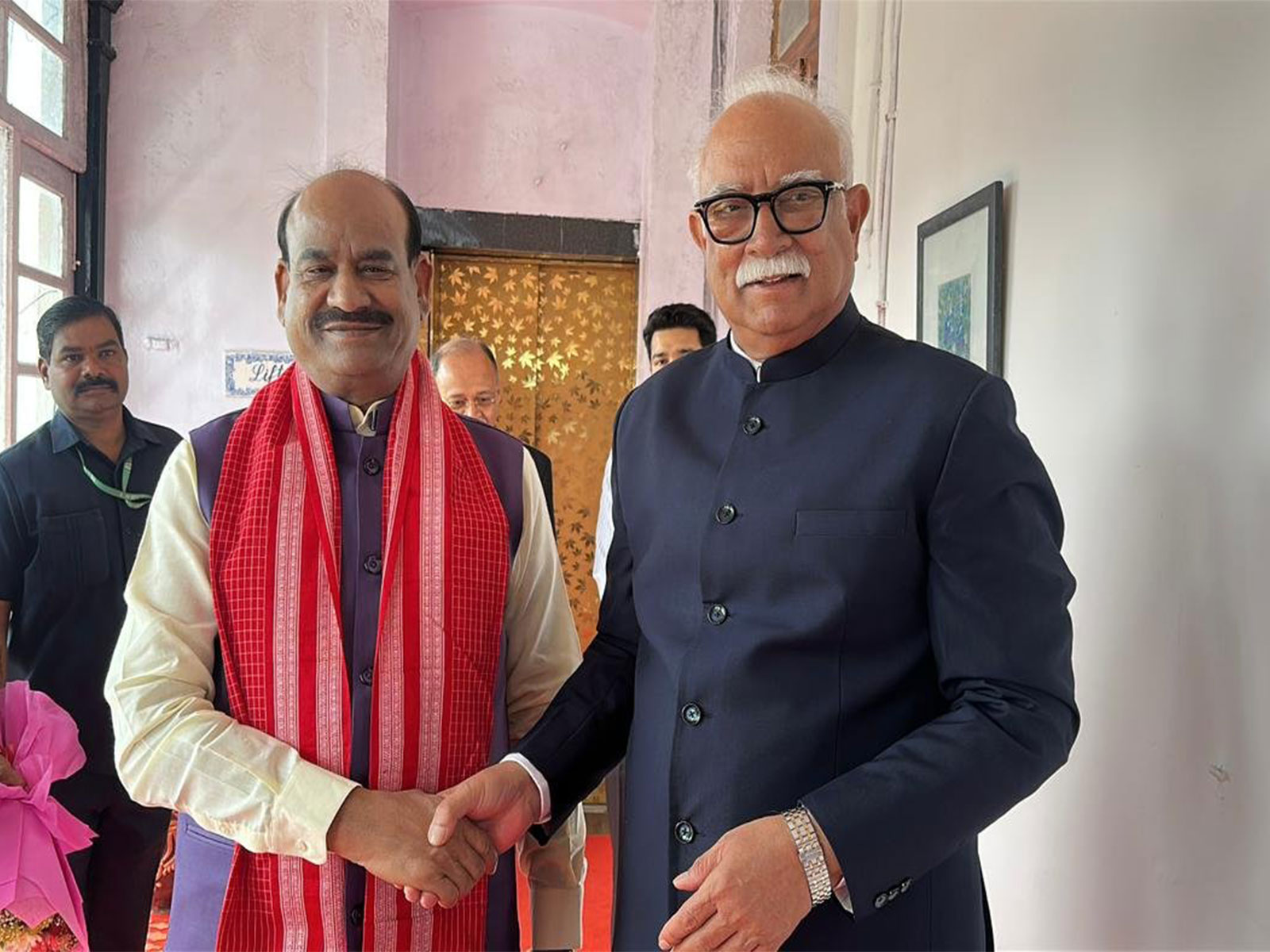 Lok Sabha Speaker Om Birla called on Goa Governor Pusapati Ashok Gajapathi Raju, at Lok Bhavan in Goa (Photo/Office of Lok Sabha Speaker)
