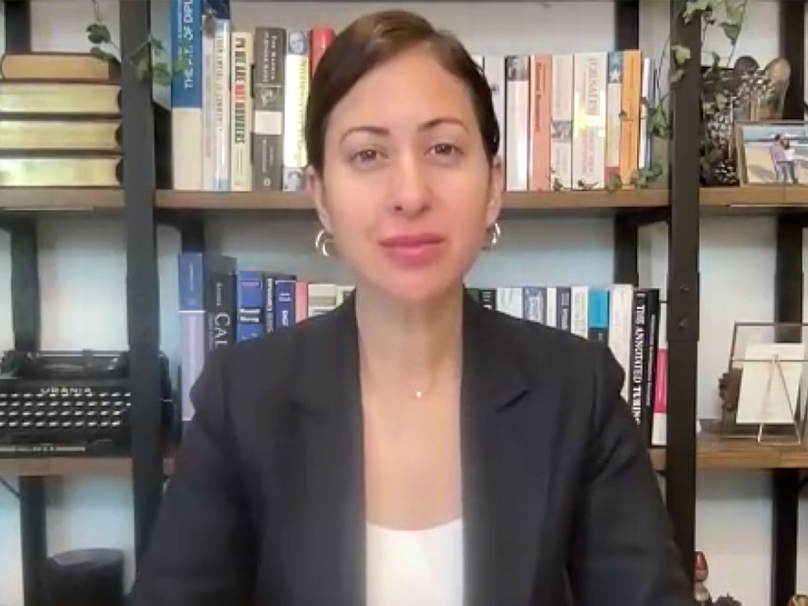  Jasmine El-Gamal, Former Pentagon Middle East advisor and CEO of Averos Strategies (Photo/ANI)