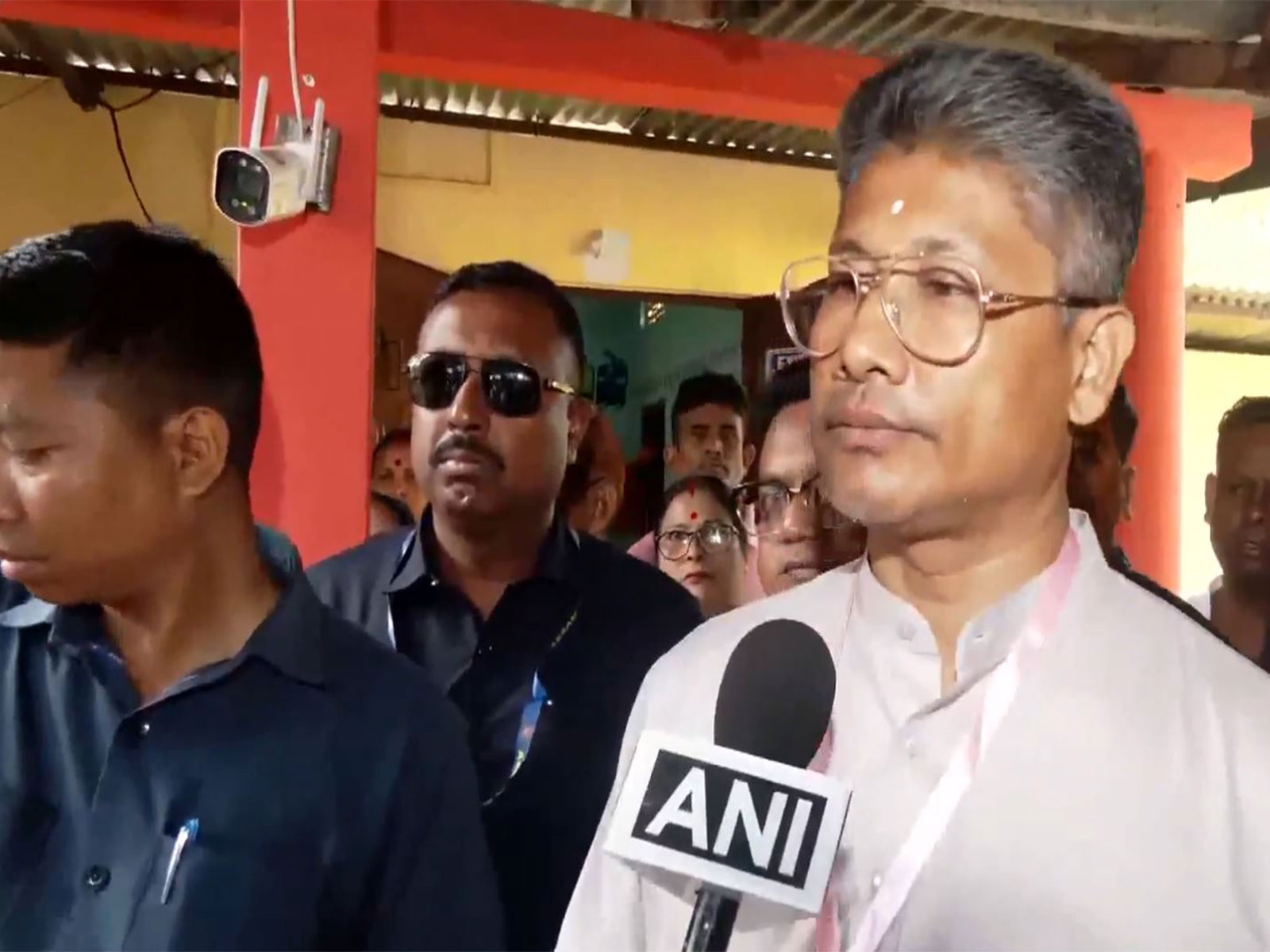 Assam Minister and BJP candidate Pijush Hazarika (Photo/ANI)