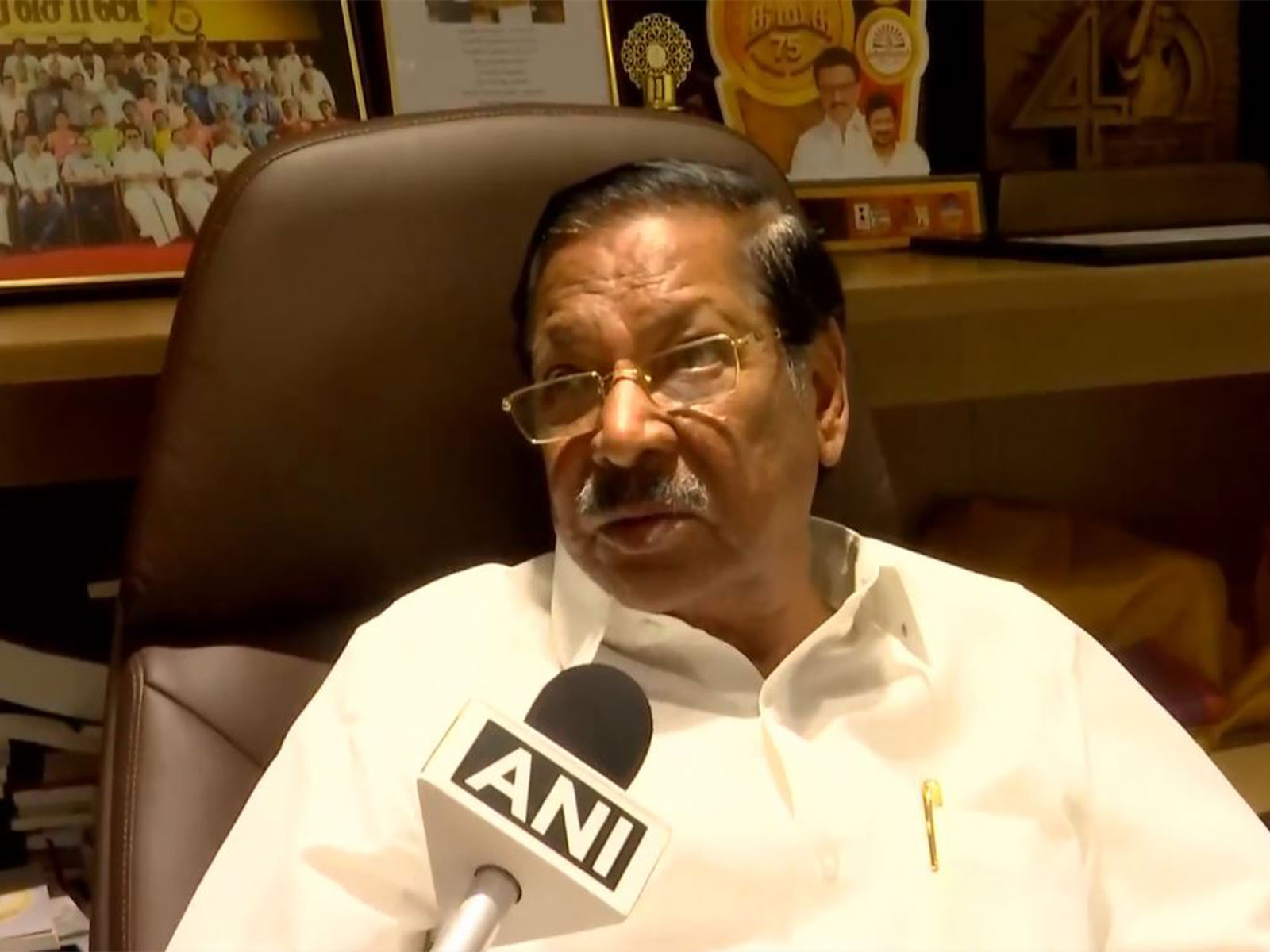 DMK Organising Secretary RS Bharathi (Photo/ANI)