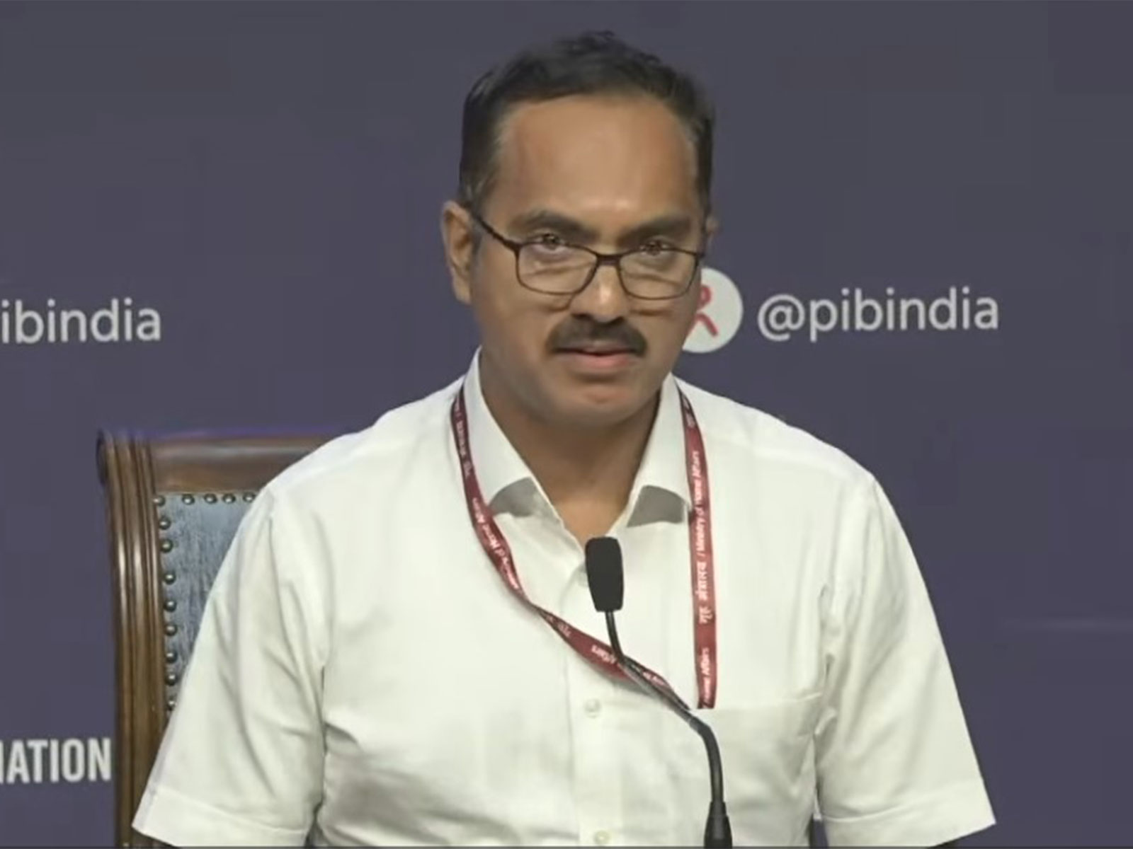 Satyaprakash T. L, Joint Secretary, Department of Pharmaceuticals, Ministry of Chemicals & Fertilizers  (Photo-PIB)