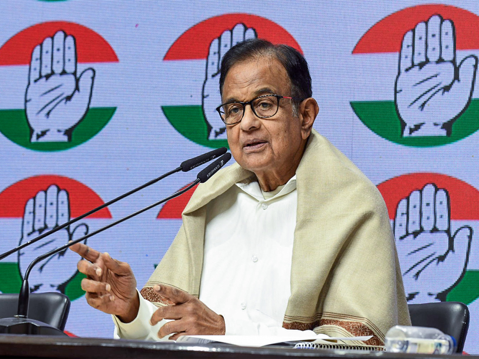 Congress MP and former Finance Minister P Chidambaram (File Photo/ANI)