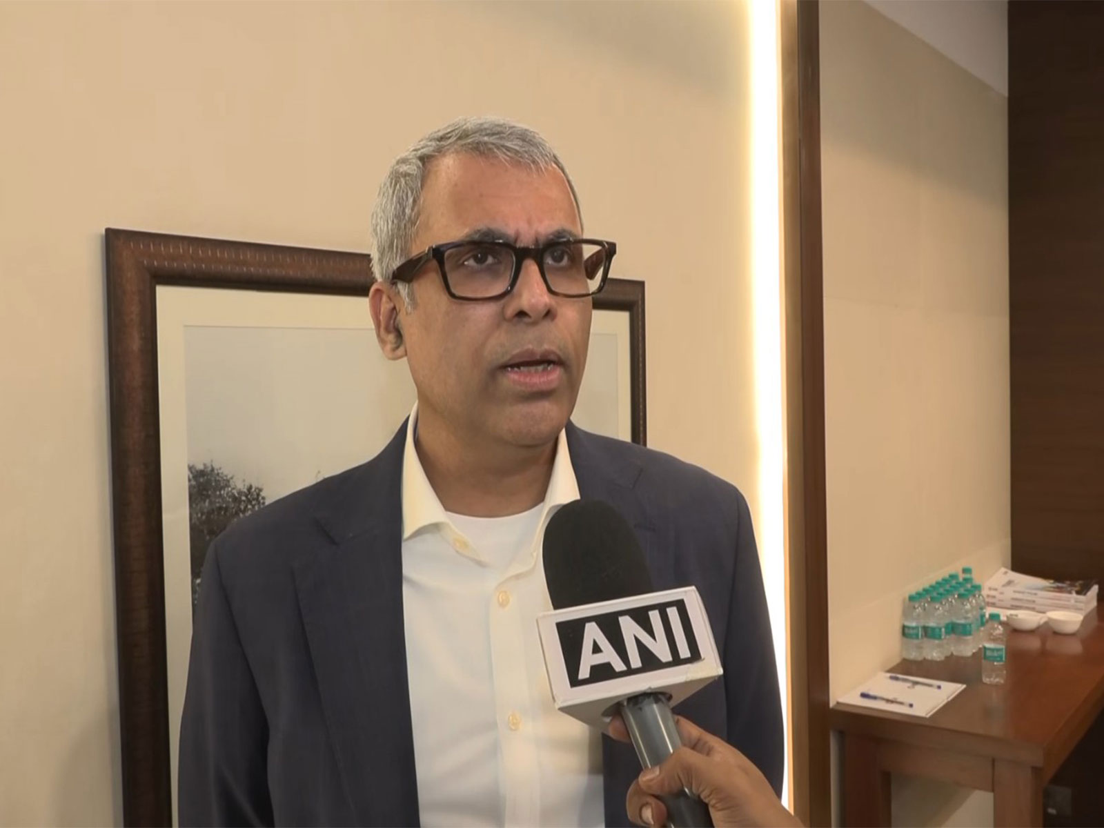 Aniruddha Chatterjee, CEO of NSE Indices (Photo/ANI)