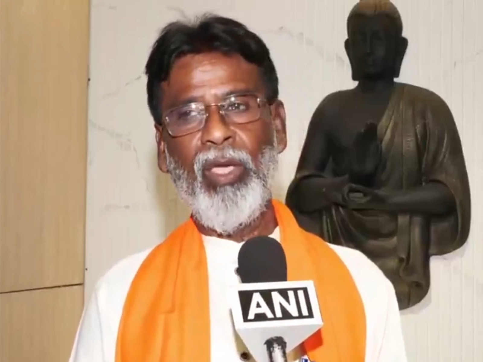 BJP MP Khagen Murmu (Photo/ANI)