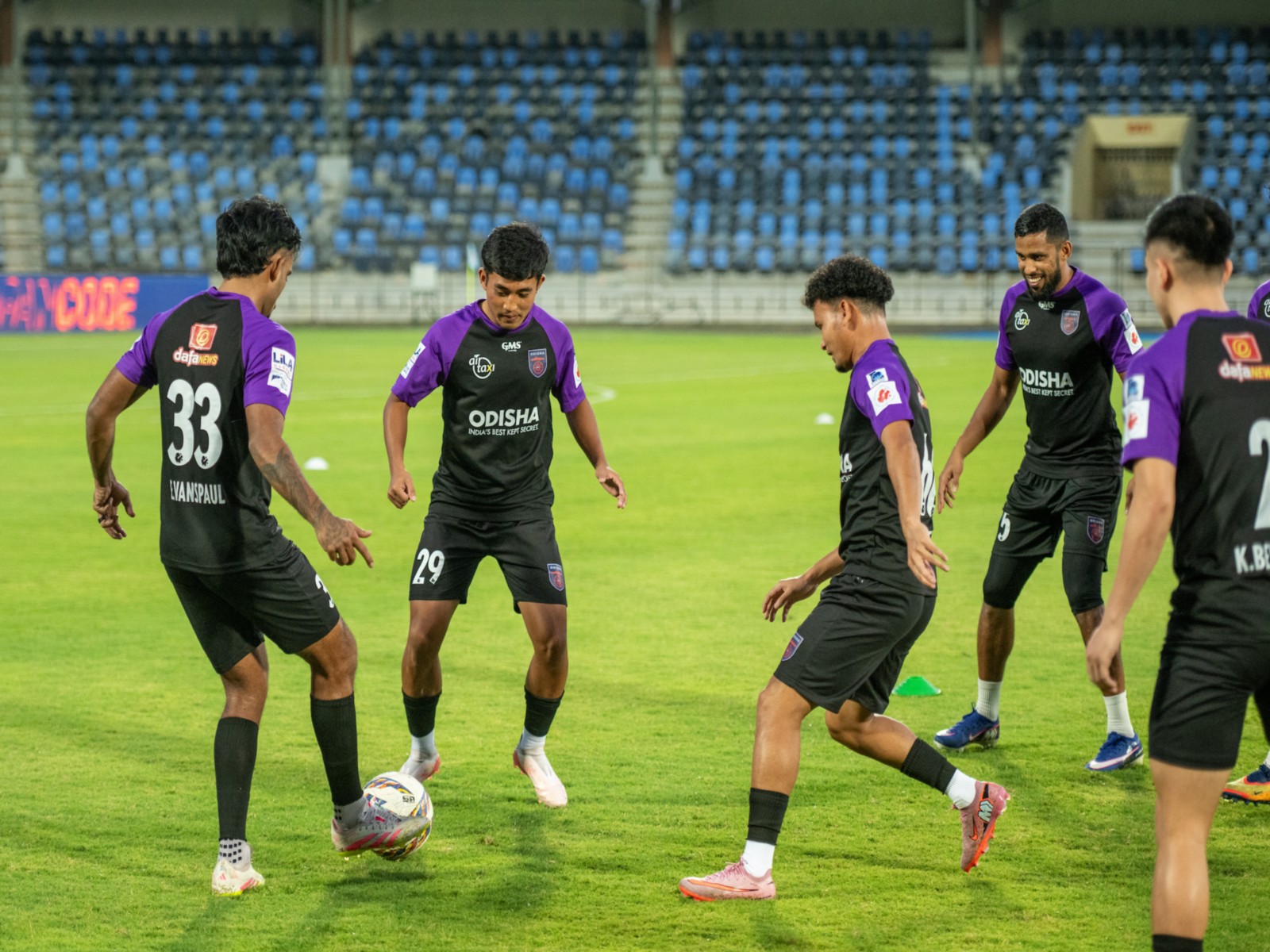 Odisha FC players training (Photo: AIFF Media)