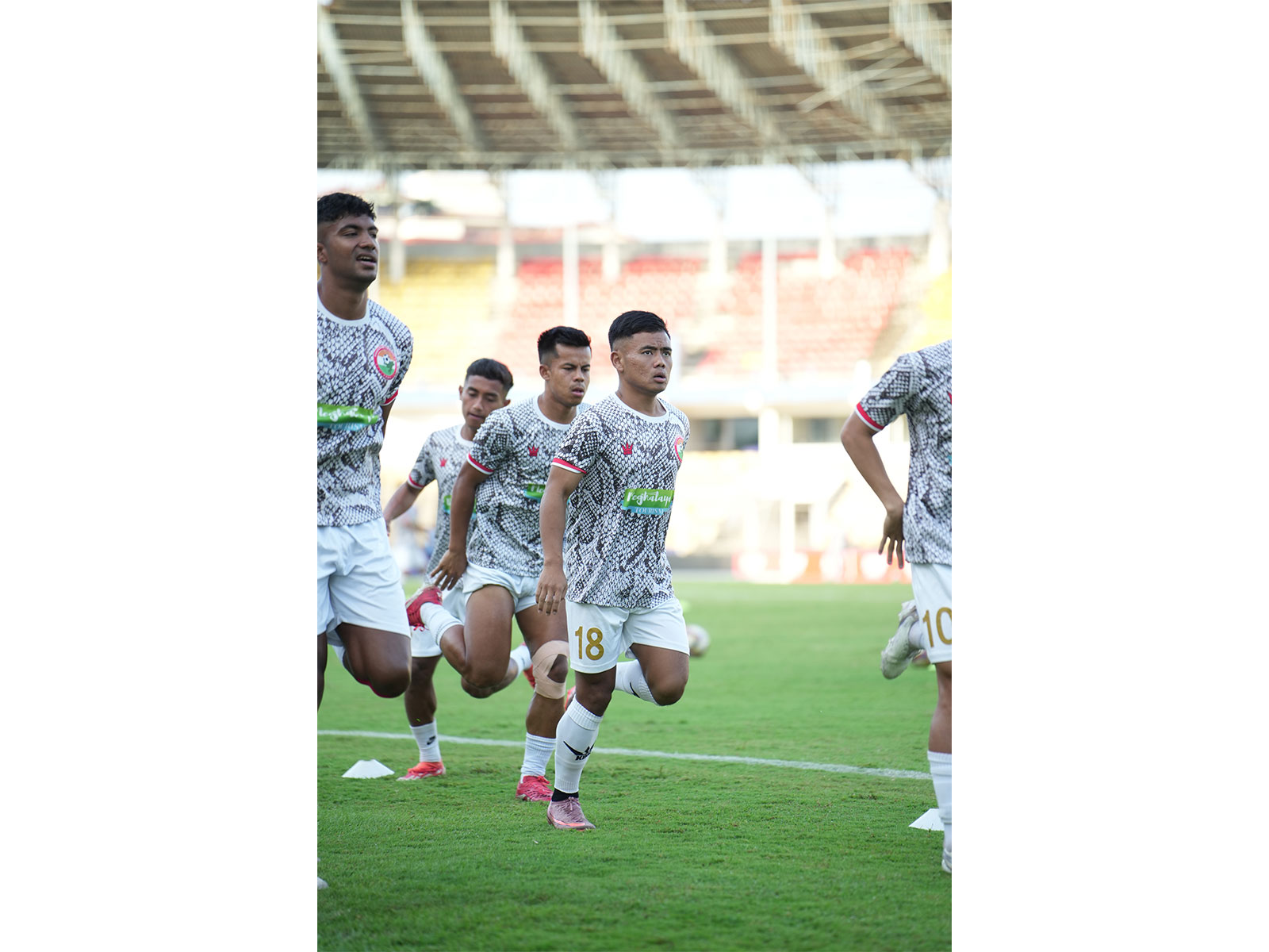 Shillong Lajong FC players training (Photo: AIFF Media)