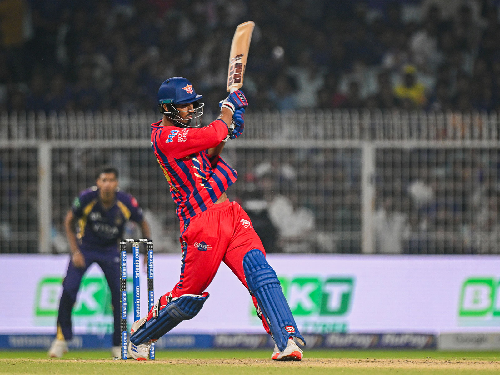  Lucknow Super Giants batter Mukul Choudhary (Photo: ANI)