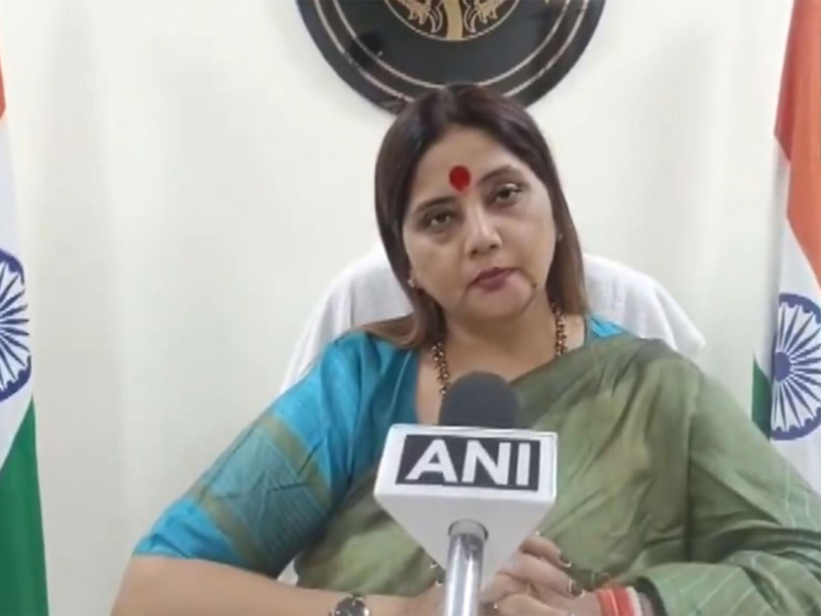 Uttar Pradesh State Women's Commission Chairman, Babita Chauhan  (Photo/ANI)