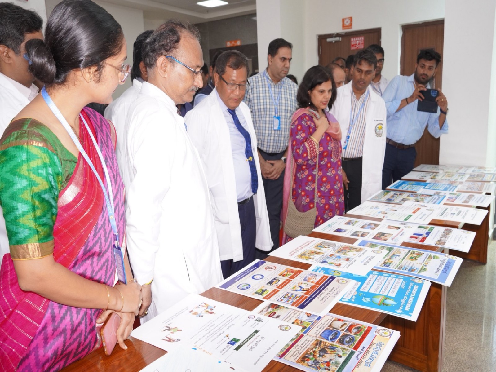 Union Health Secretary Punya Salila Srivastava at AIIMS Mangalagiri (Photo X/MoHFW_INDIA)