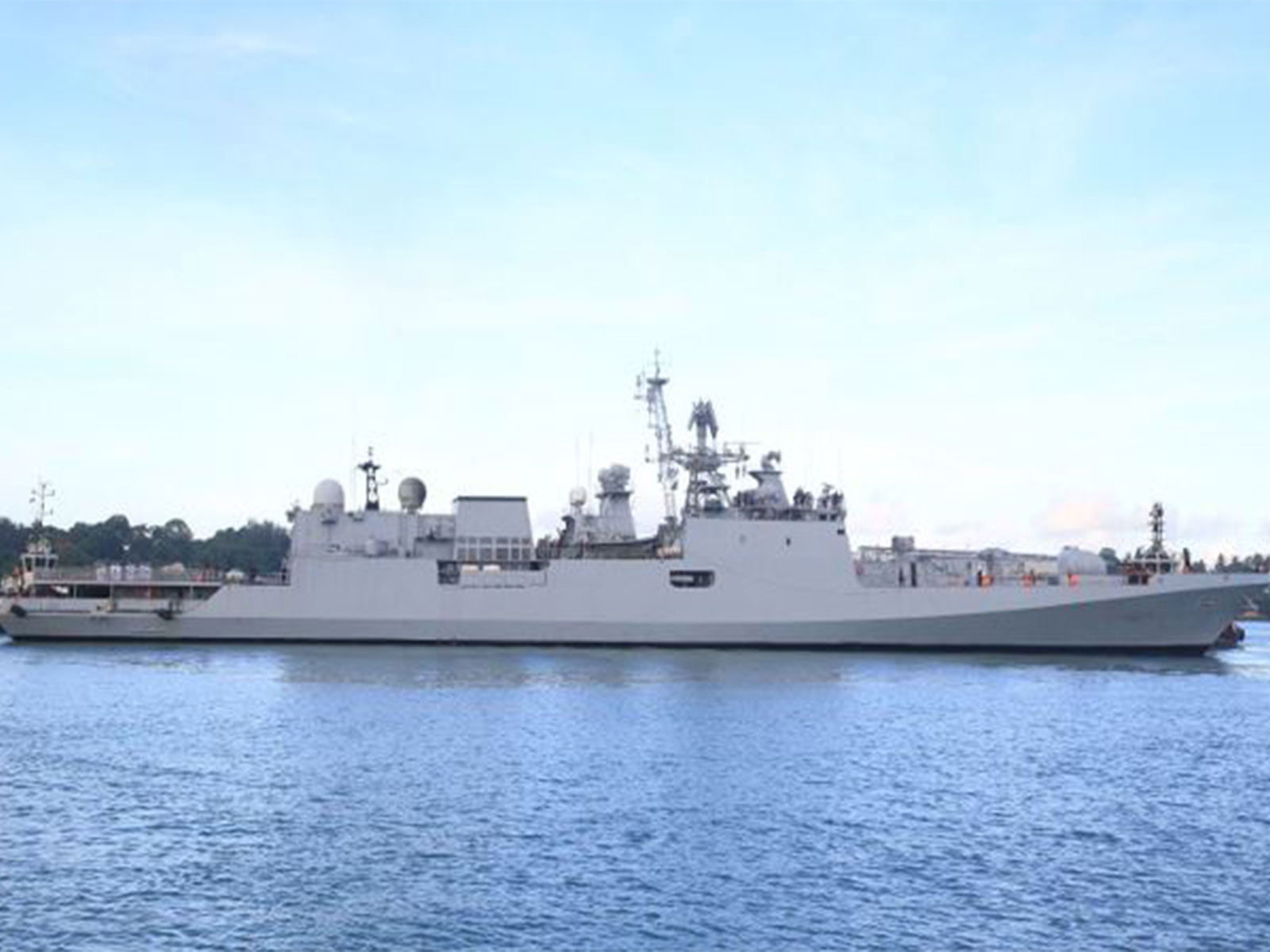 INS Trikand Port Call at Mombasa (Photo/ Indian High Commission in Kenya)