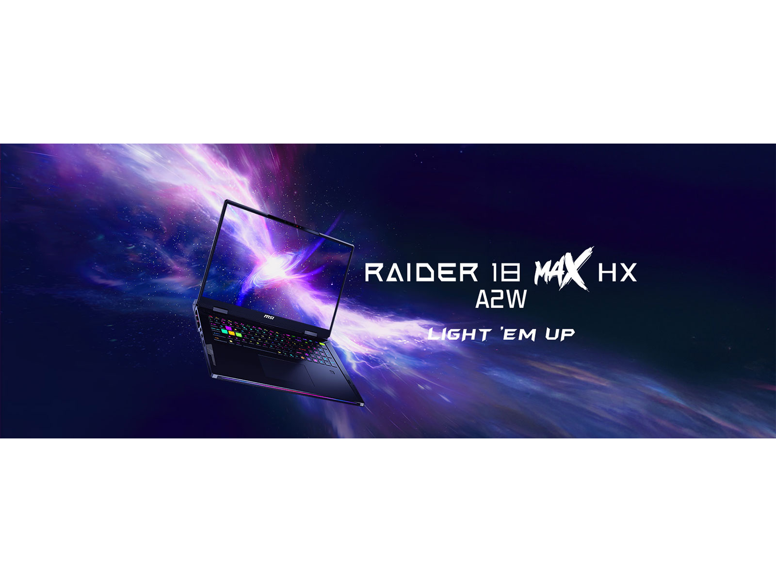 MSI Raider 18 Max HX A2W