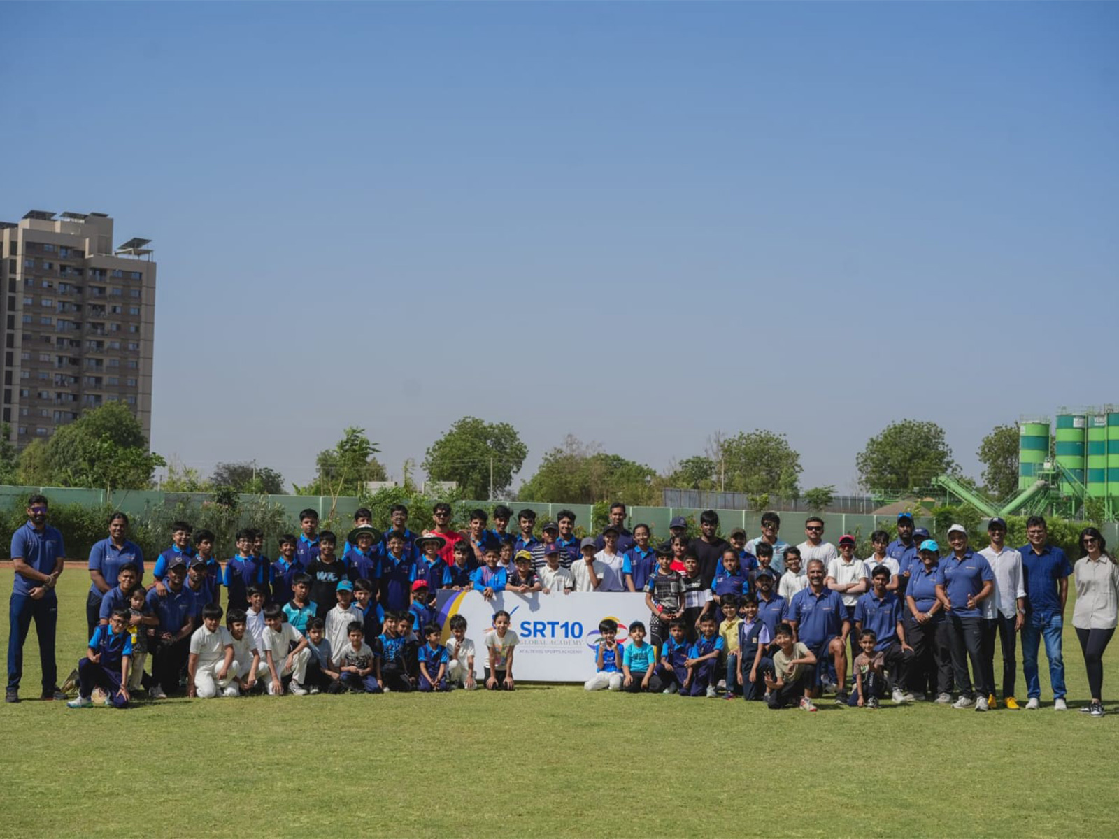 SRT10 Global Academy at the DY Patil Sports Centre in Navi Mumbai. (Photo/SRT10 Altevol)