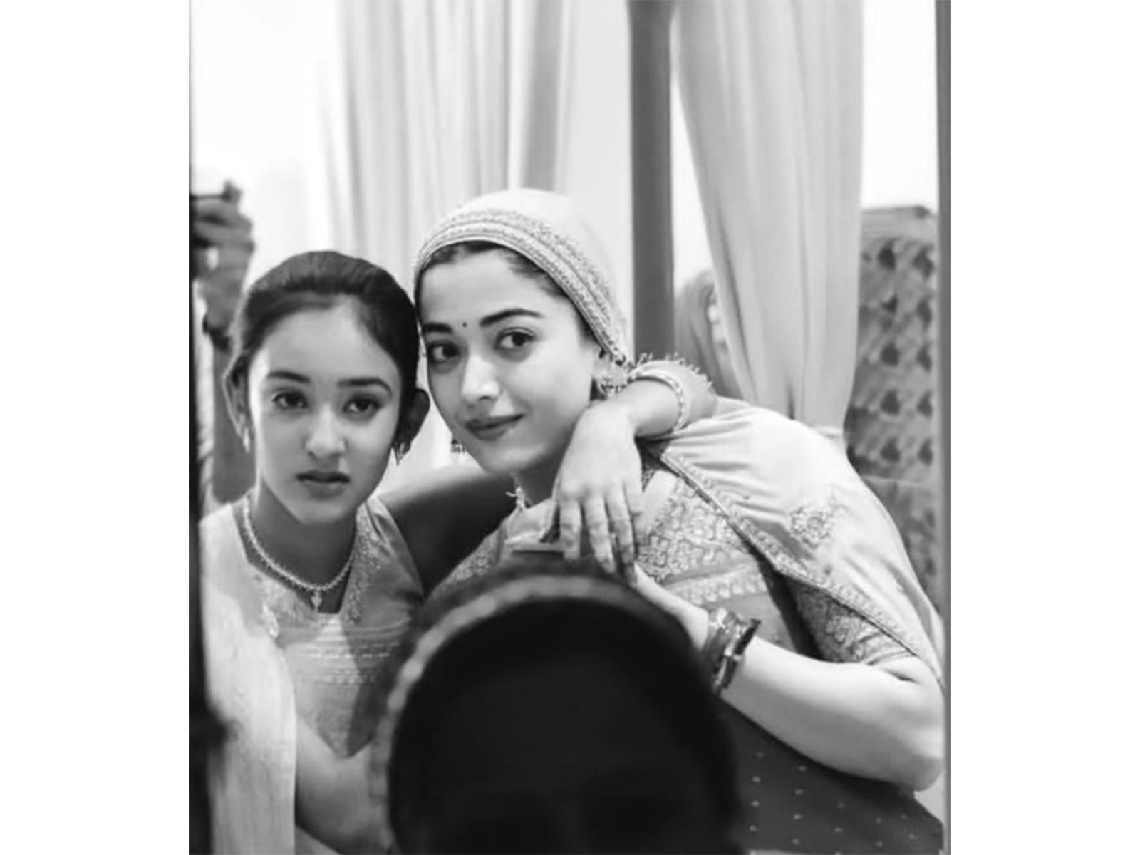 Rashmika mandanna with her sister (Photo/instagram/@rashmika_mandanna)