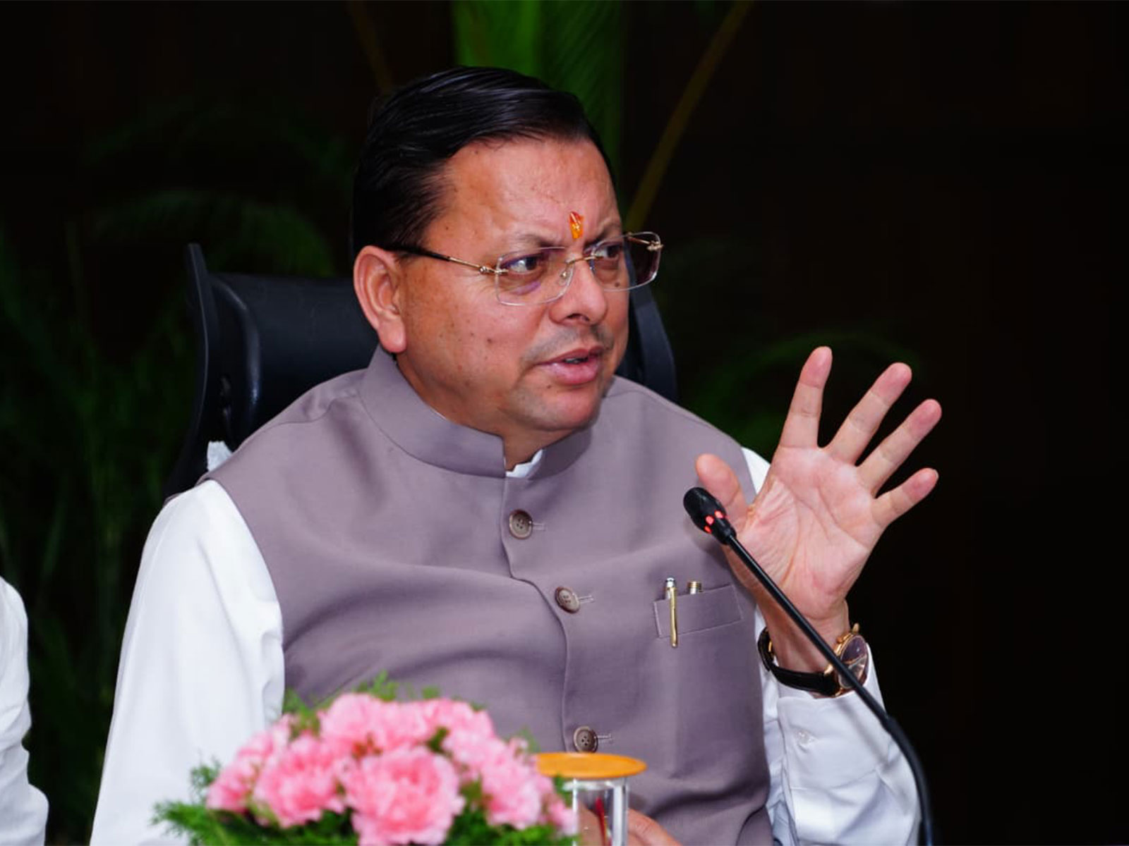 Uttarakhand Chief Minister Pushkar Singh Dhami (Photo/ANI)