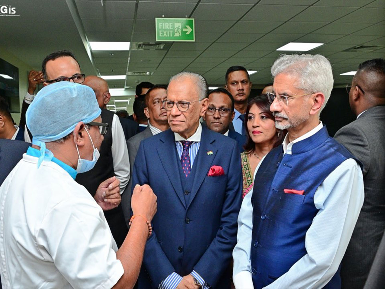 EAM Jaishankar at the inauguration of  Mauritius's first dedicated renal transplant unit at Jawaharlal Nehru Hospital in Port Louis (Photo/X/@DrSJaishankar)