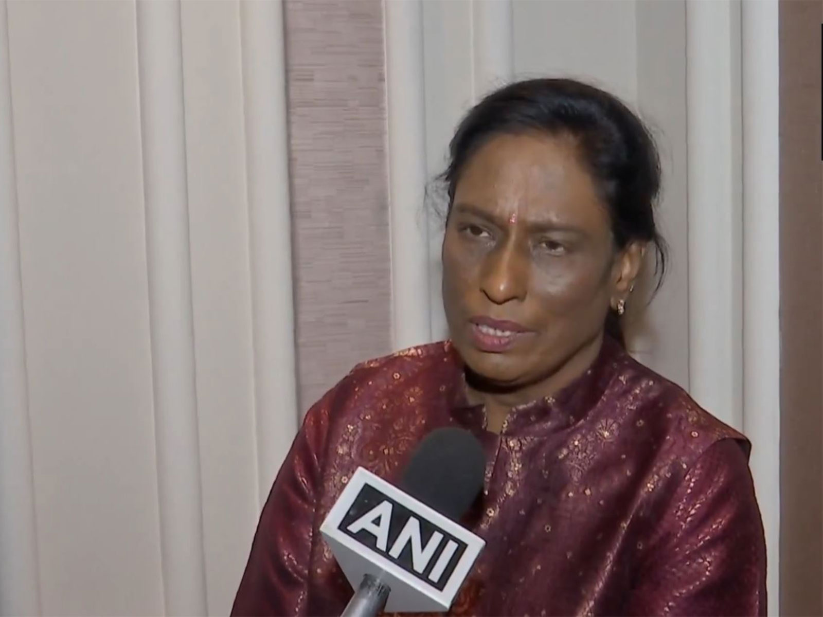 Indian Olympic Association (IOA) President PT Usha (Photo: ANI)
