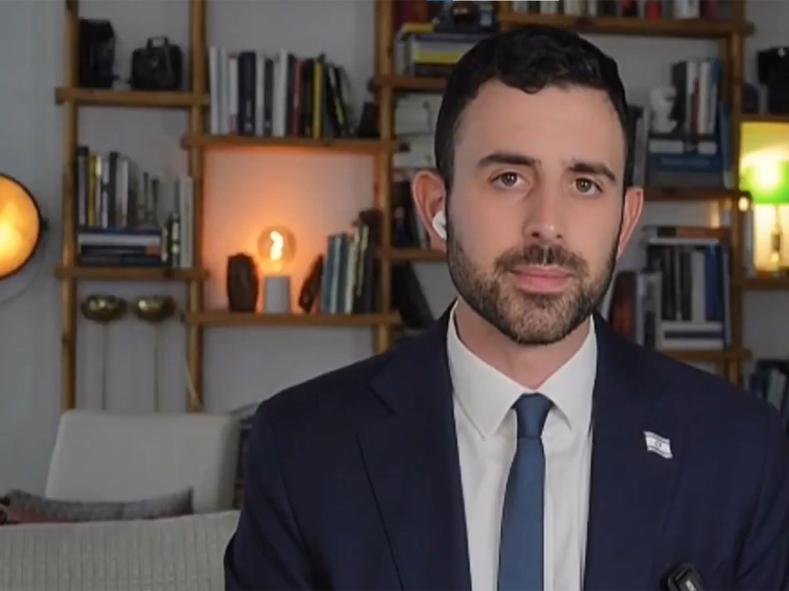 Former Israeli spokesperson Eylon Levy (Photo/ANI)