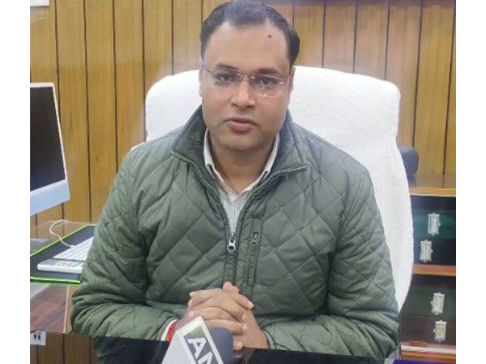 Chamoli District Magistrate (DM) Gaurav Kumar ahead of Char Dham Yatra 2026 (Photo/ANI)