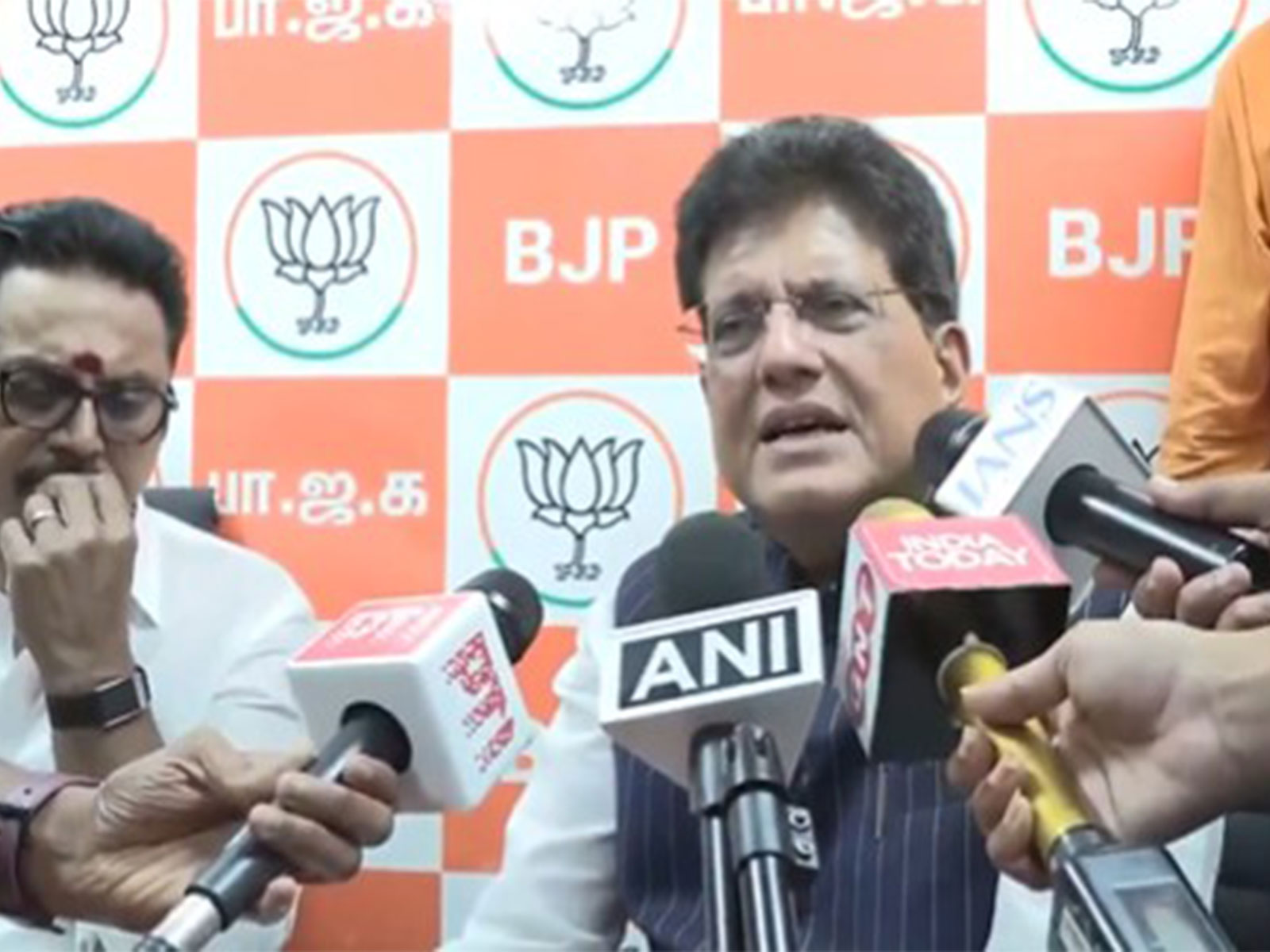 Union Minister and BJP Tamil Nadu election in-charge Piyush Goyal (Photo/ANI)