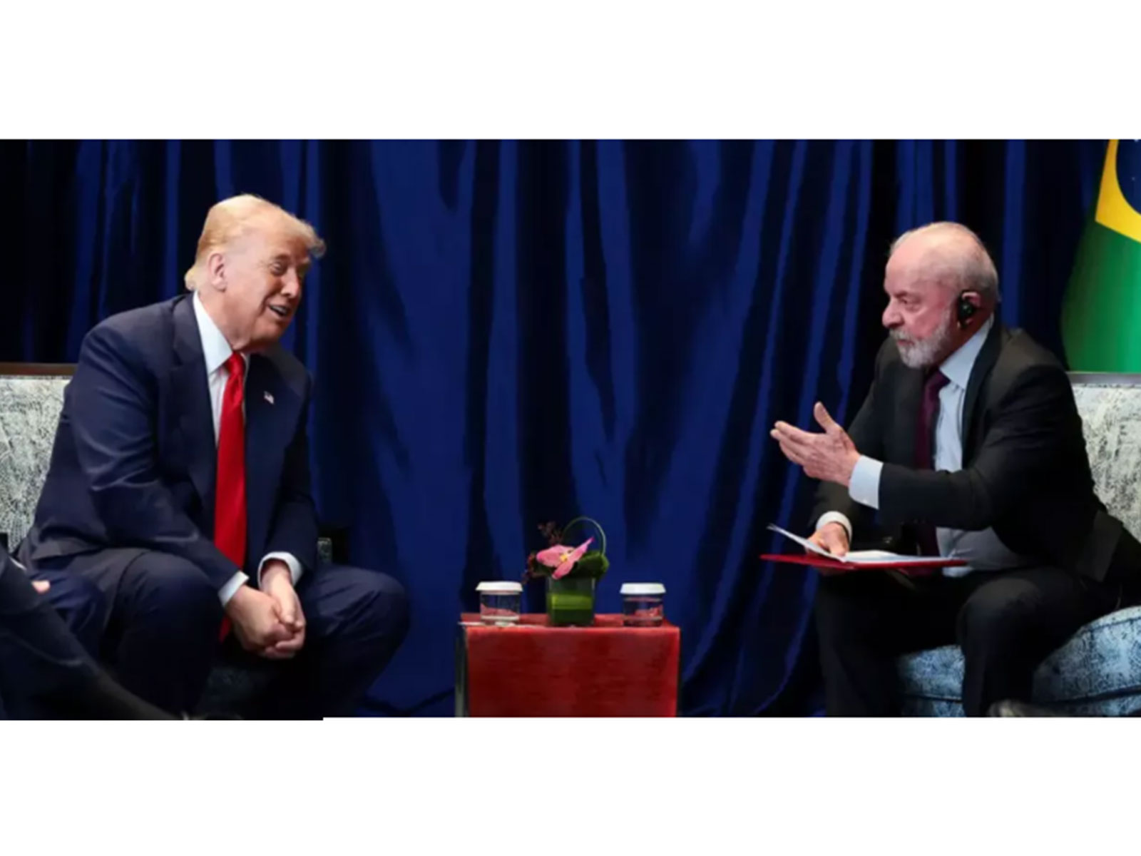 US President Donald Trump and Brazil President Luiz Inacio Lula da Silva (Photo/Reuters)