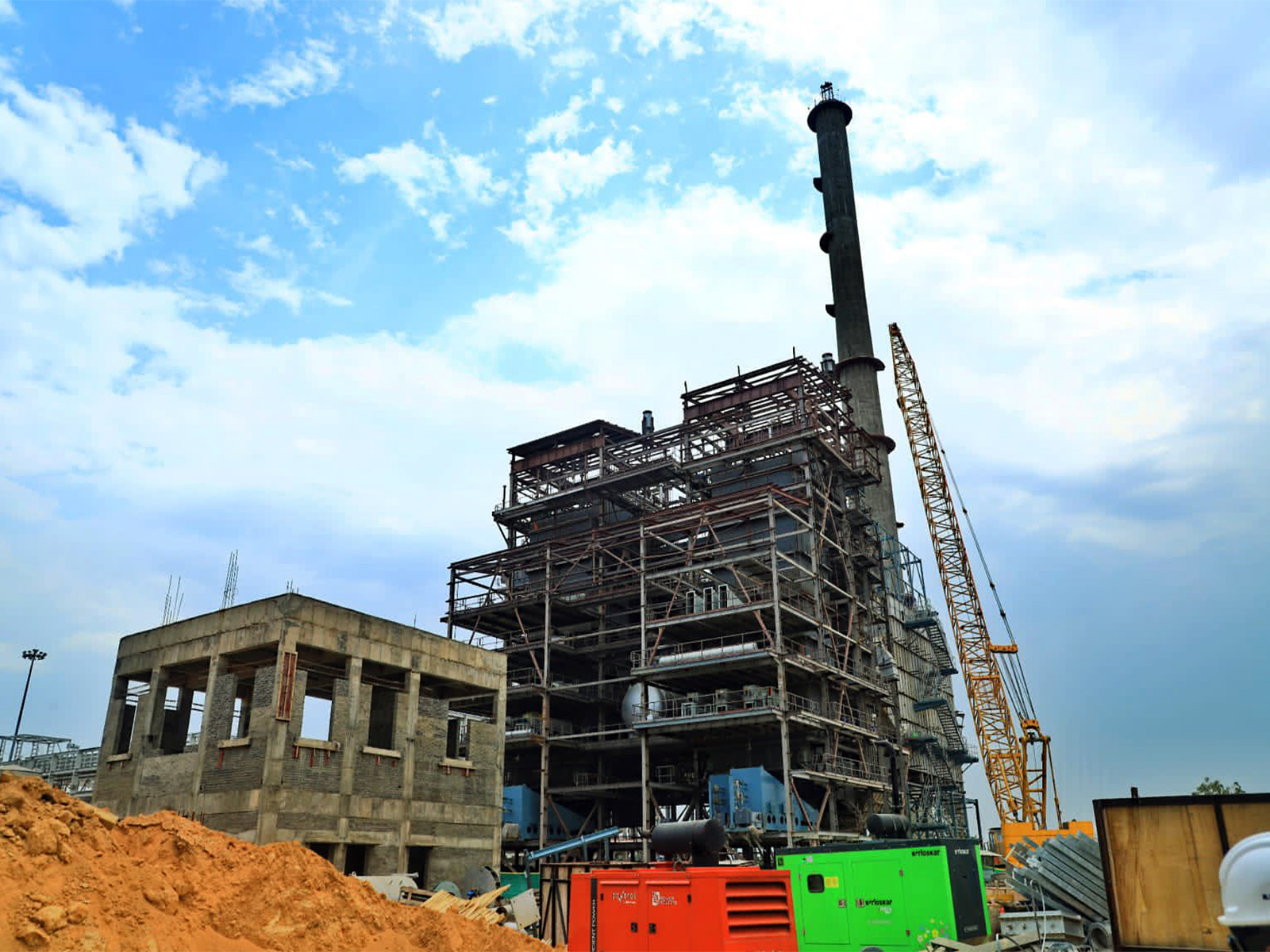 A view of the second generation (2G) ethanol bio-refinery of BPCL (File Photo/ANI)
