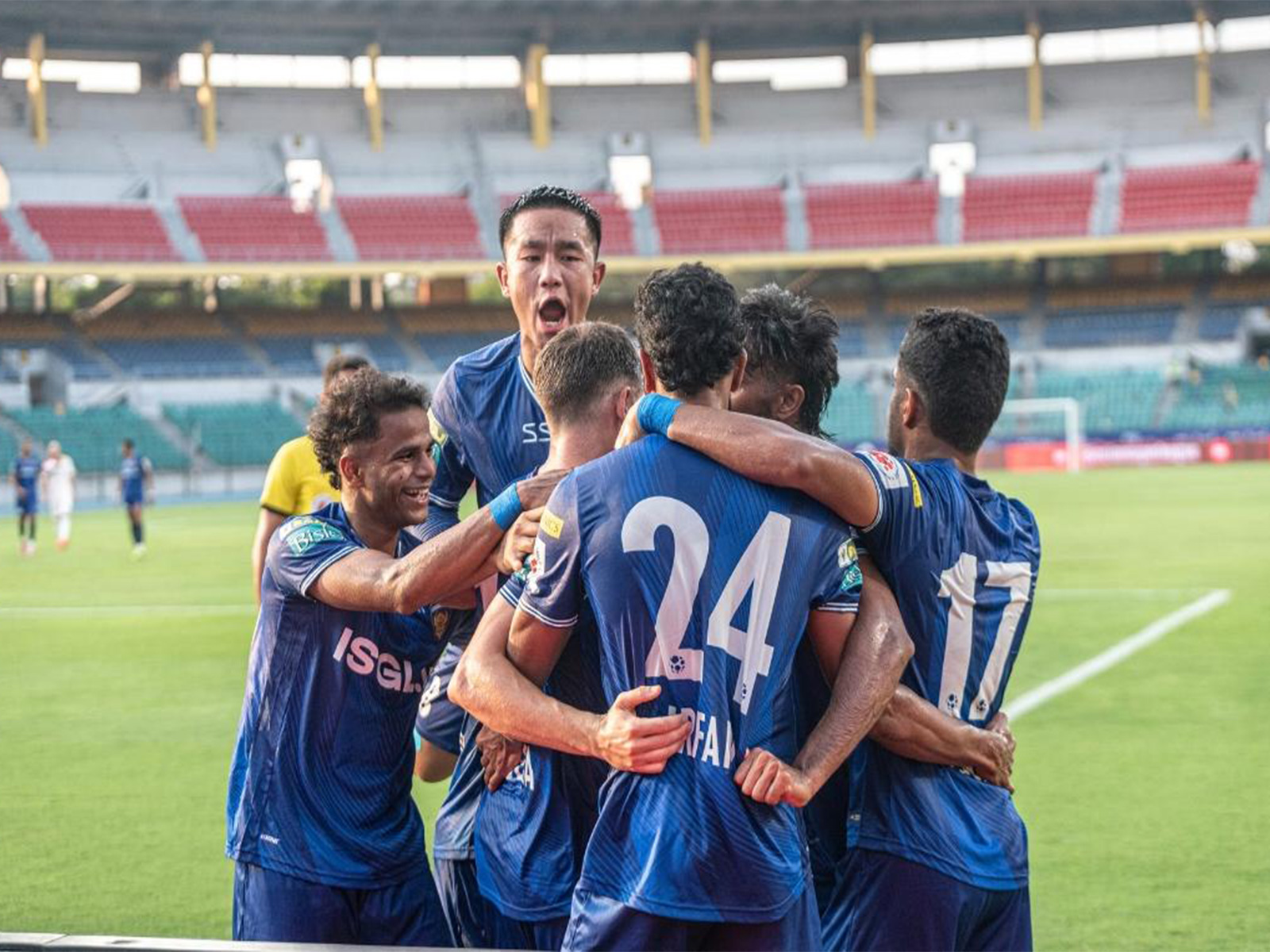 Chennaiyin FC players celebrating (Photo: ISL)