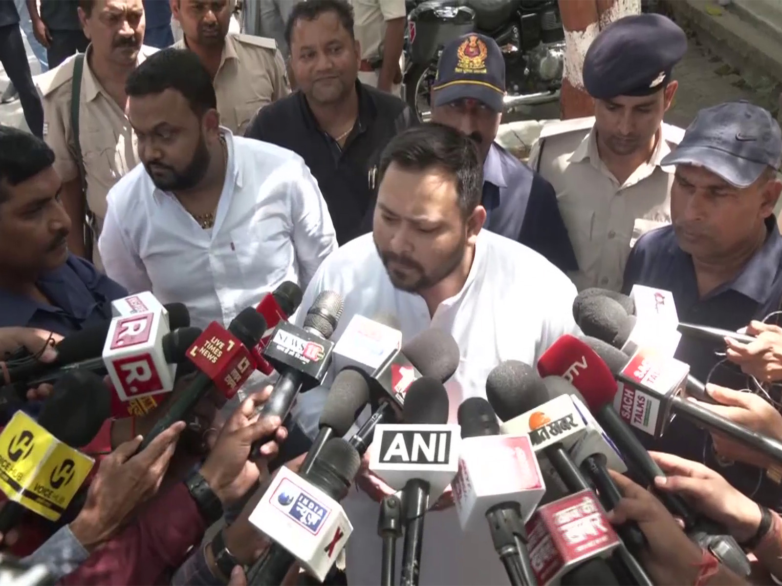  RJD leader and Leader of Opposition in the Bihar Assembly Tejashwi Yadav (Photo/ANI)