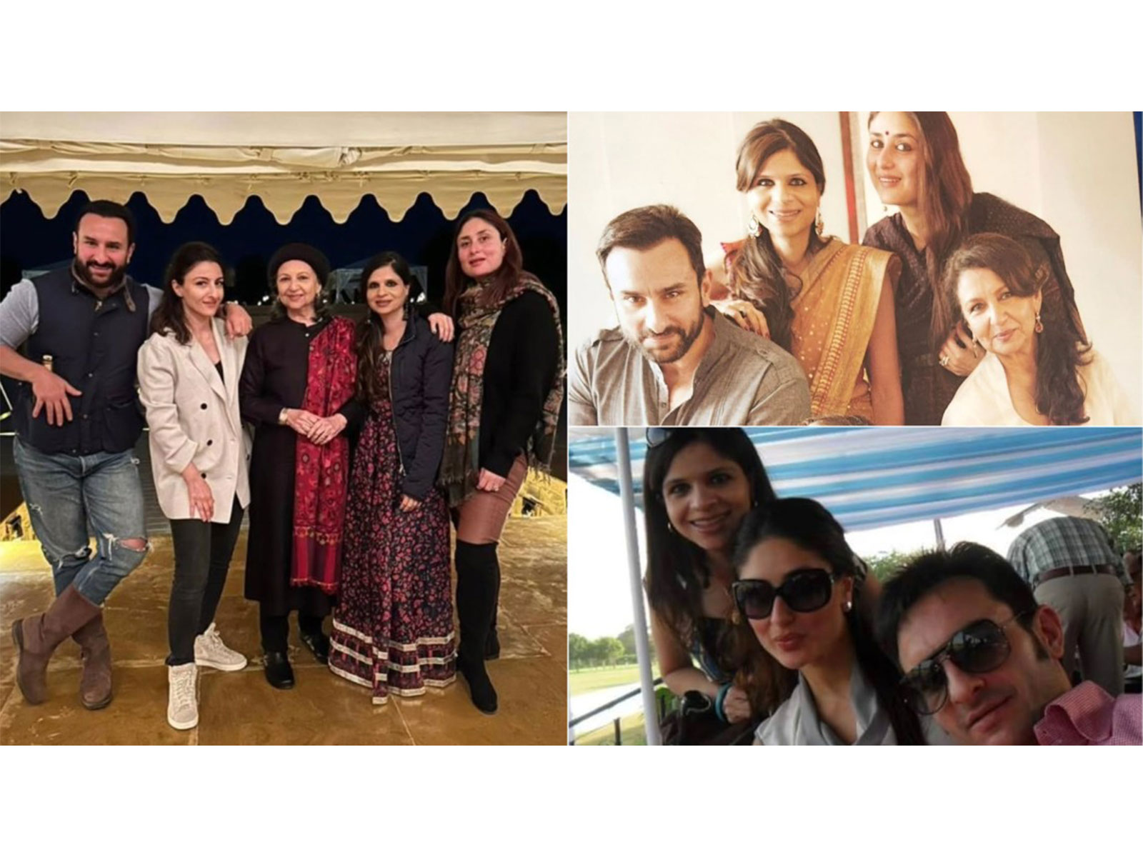 Pictures of Pataudi family (Photo/instagram/@sabapataudi)