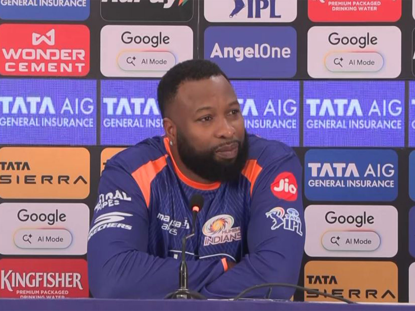 Mumbai Indians batting coach Kieron Pollard (Photo: ANI)