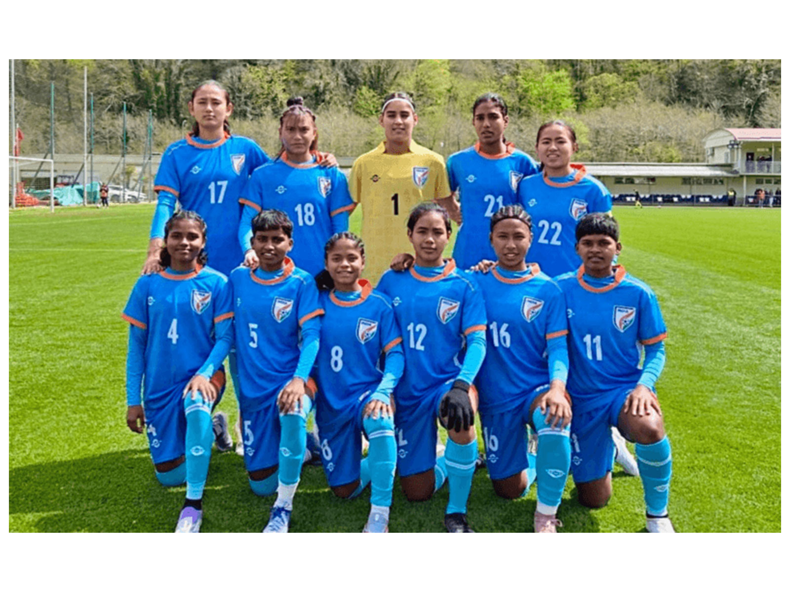 Indian U17 women's team (Photo: AIFF Media)