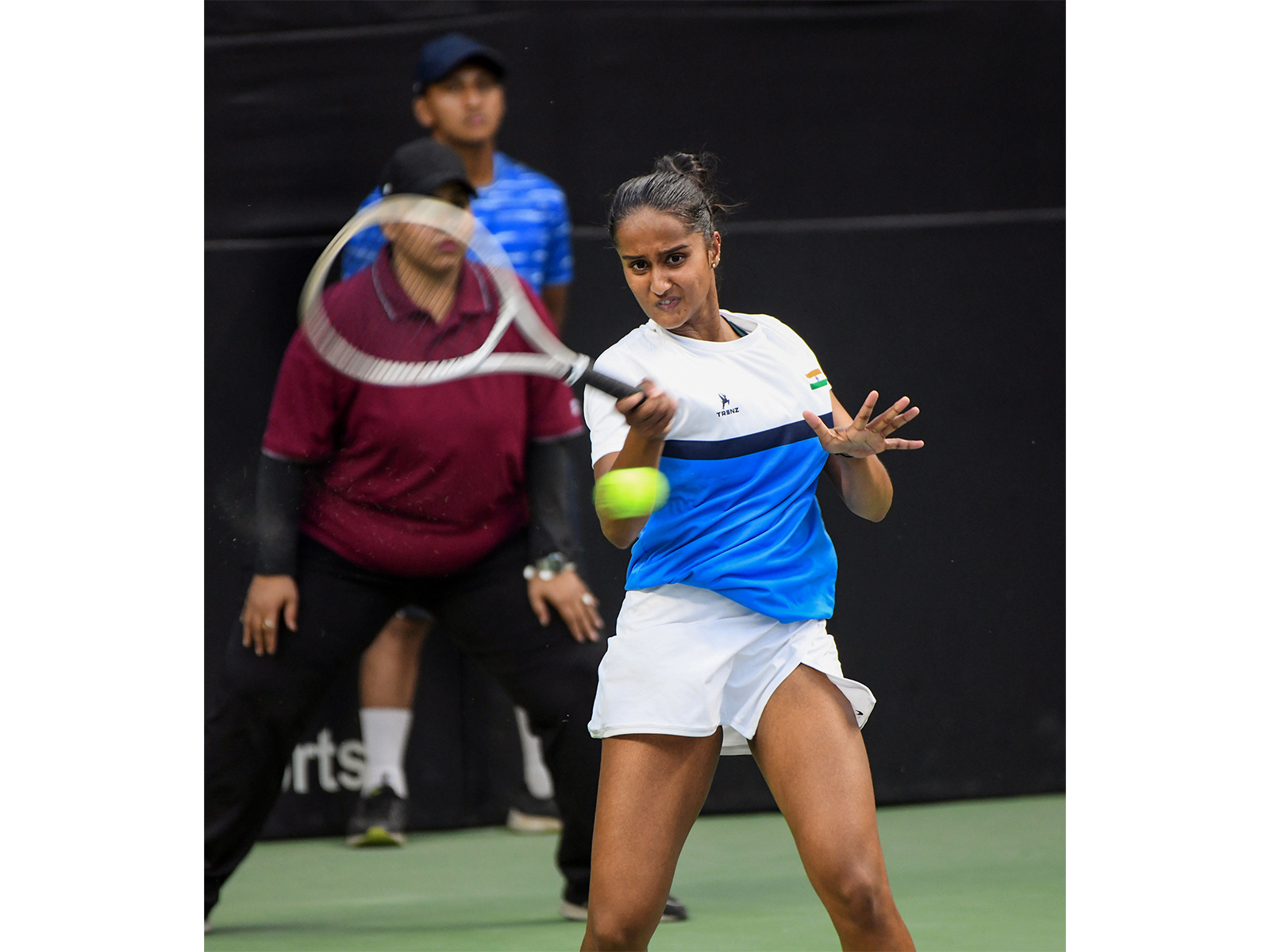 India's Vaishnavi Adkar in action (Photo: ANI)