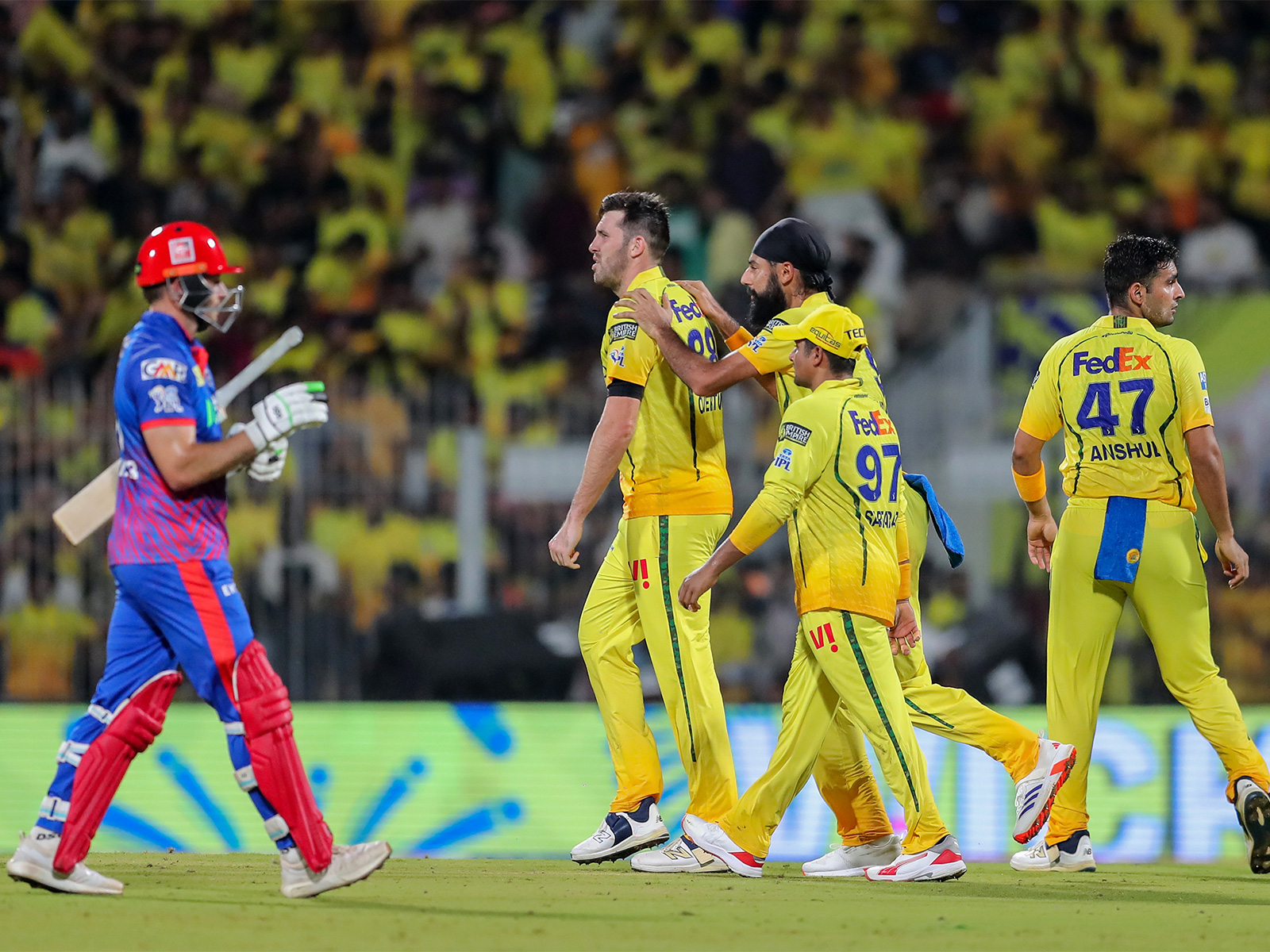 CSK was clinical with the ball, with Overton taking a four-fer. (Photo: ANI)