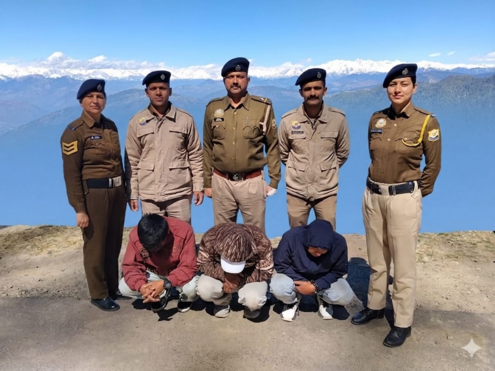 Nepalese nationals arrested in Shimla (Photo/Shimla Police)