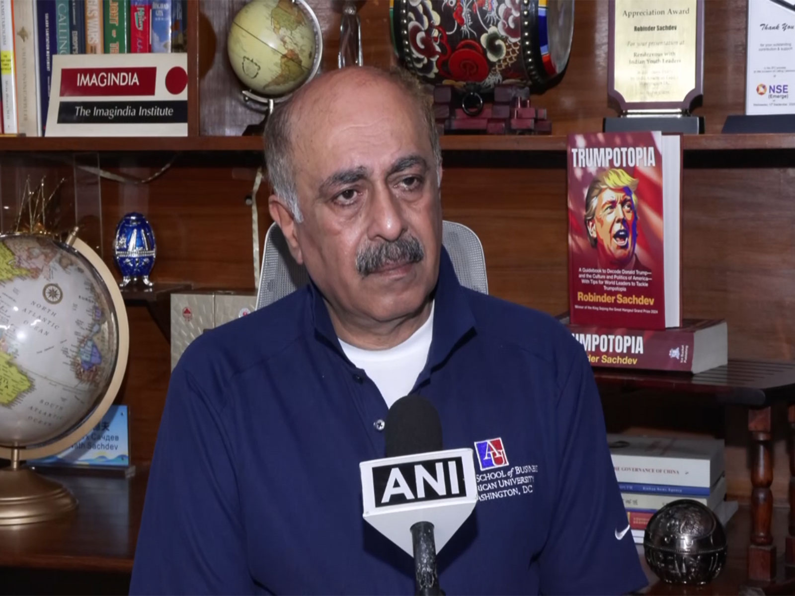  Foreign Affairs Expert Robinder Sachdev (Photo/ANI)