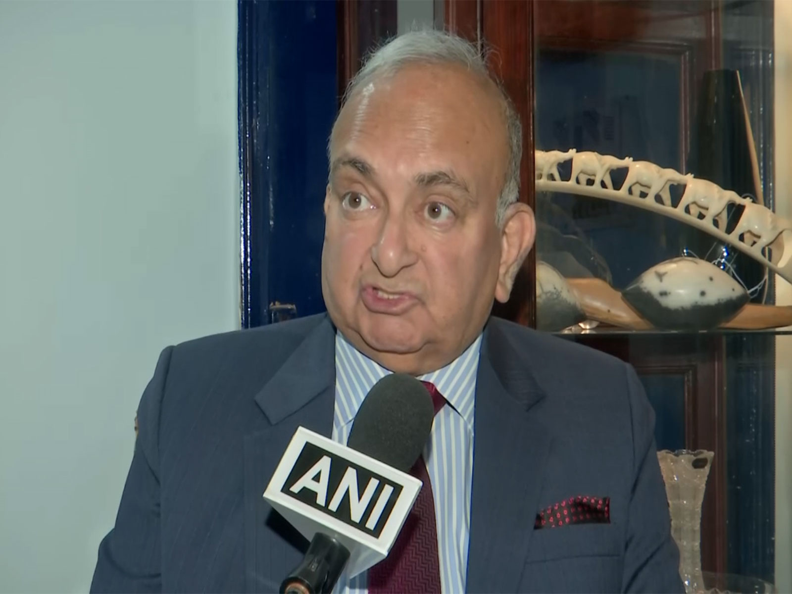 Mahesh Sachdev, Former Diplomat (Photo/ANI)