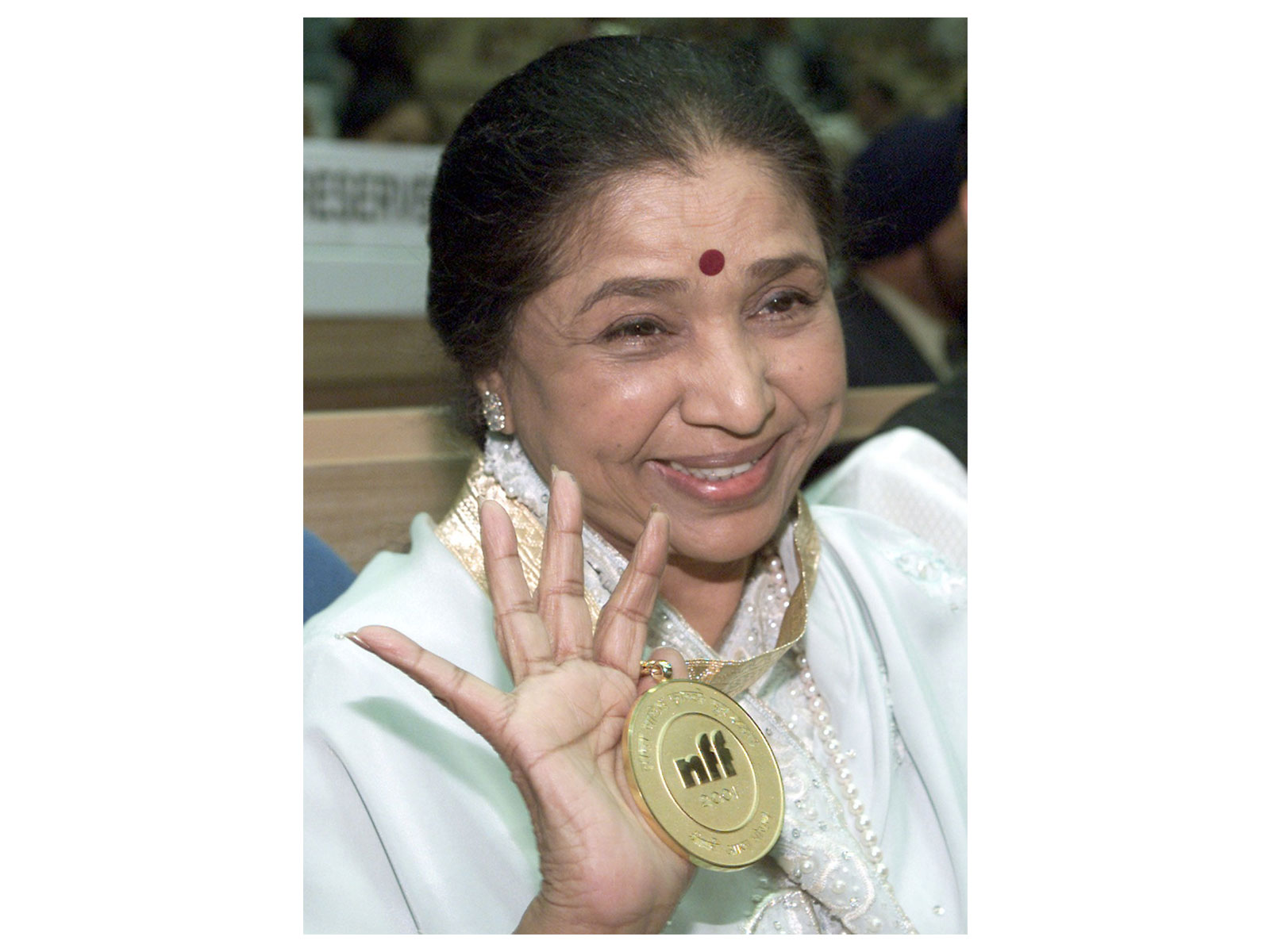 Asha Bhosle (Photo/Reuters)