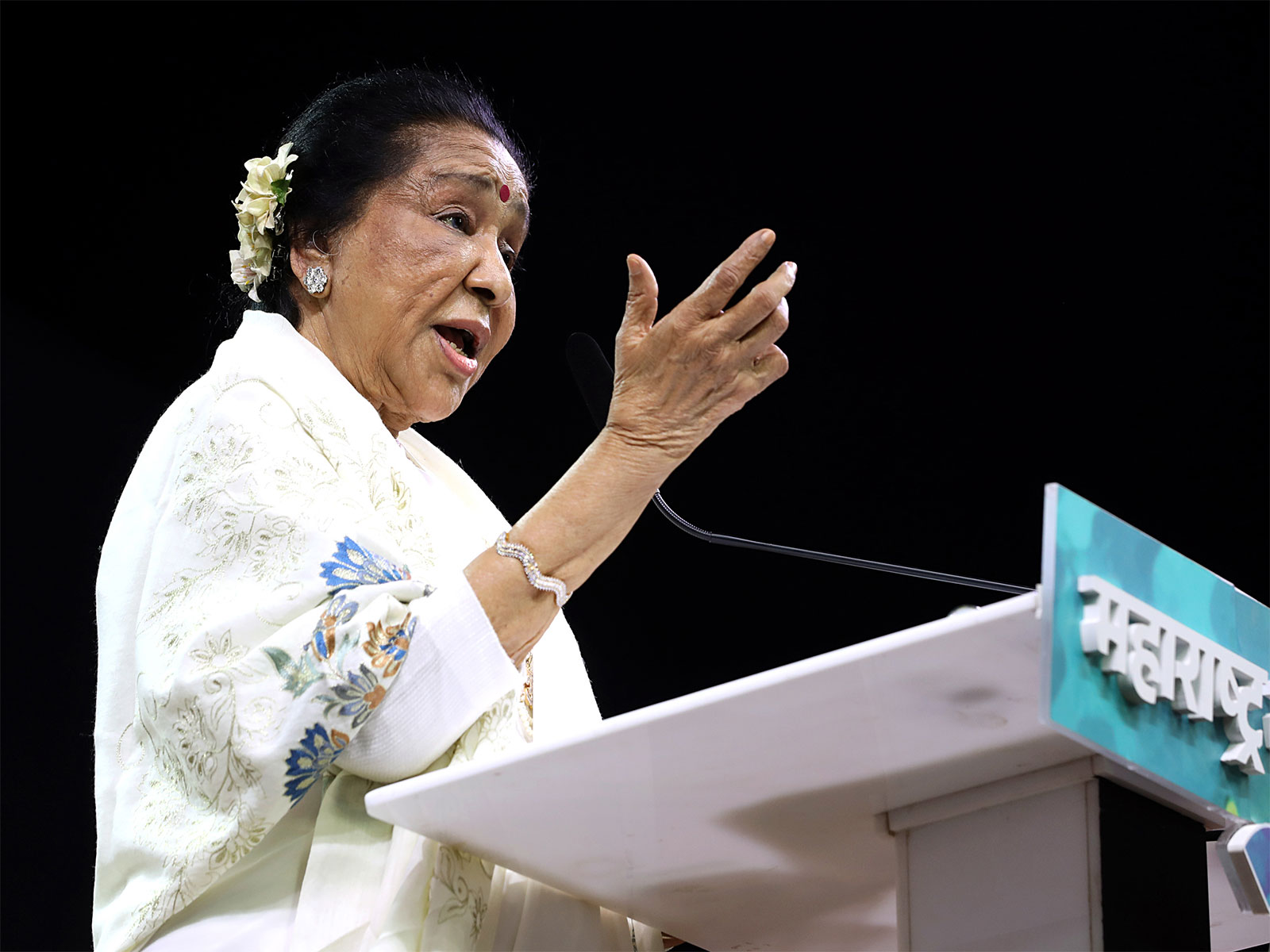 Asha Bhosle (Photo: ANI)