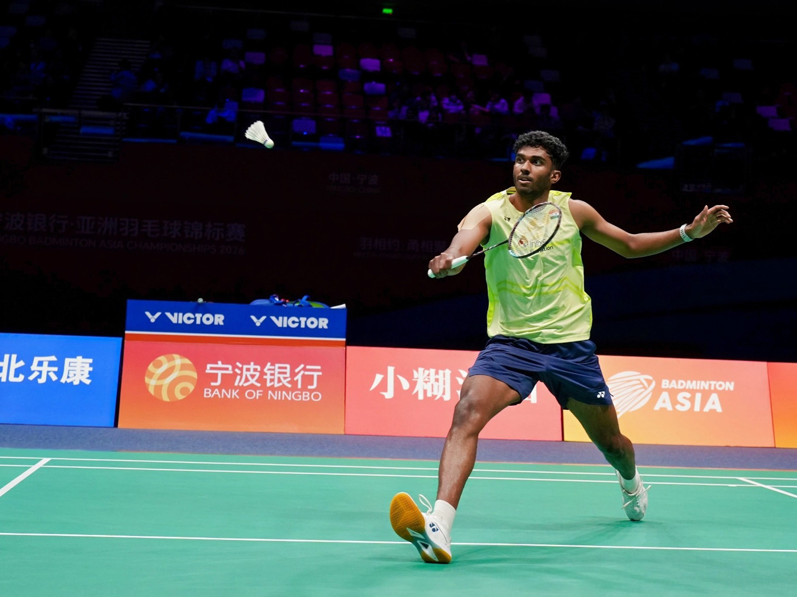 Ayush Shetty (Photo/Badminton Asia Championships)