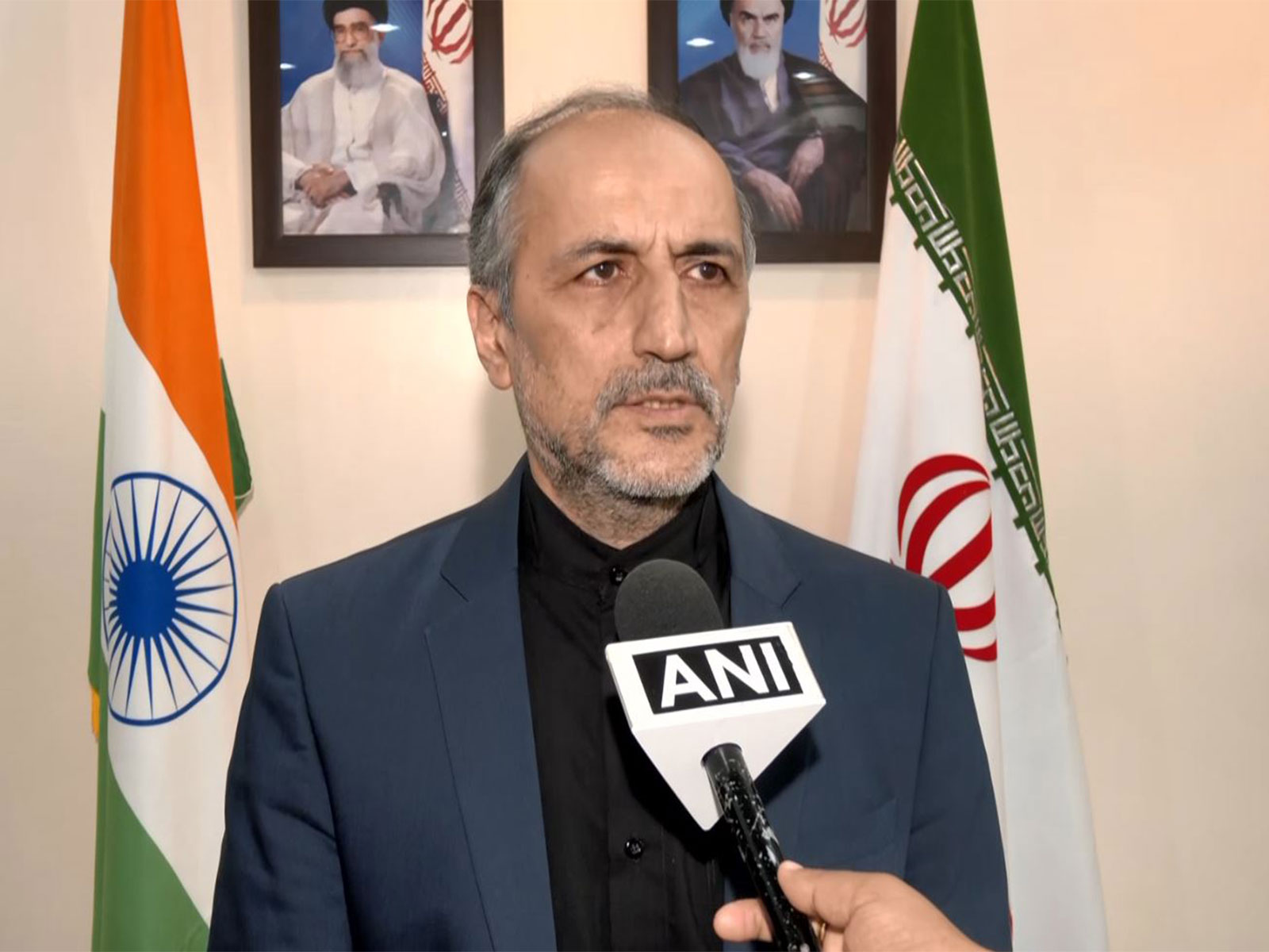Iran's Consul General in Mumbai, Saeid Reza Mosayeb Motlagh (Photo/ANI)