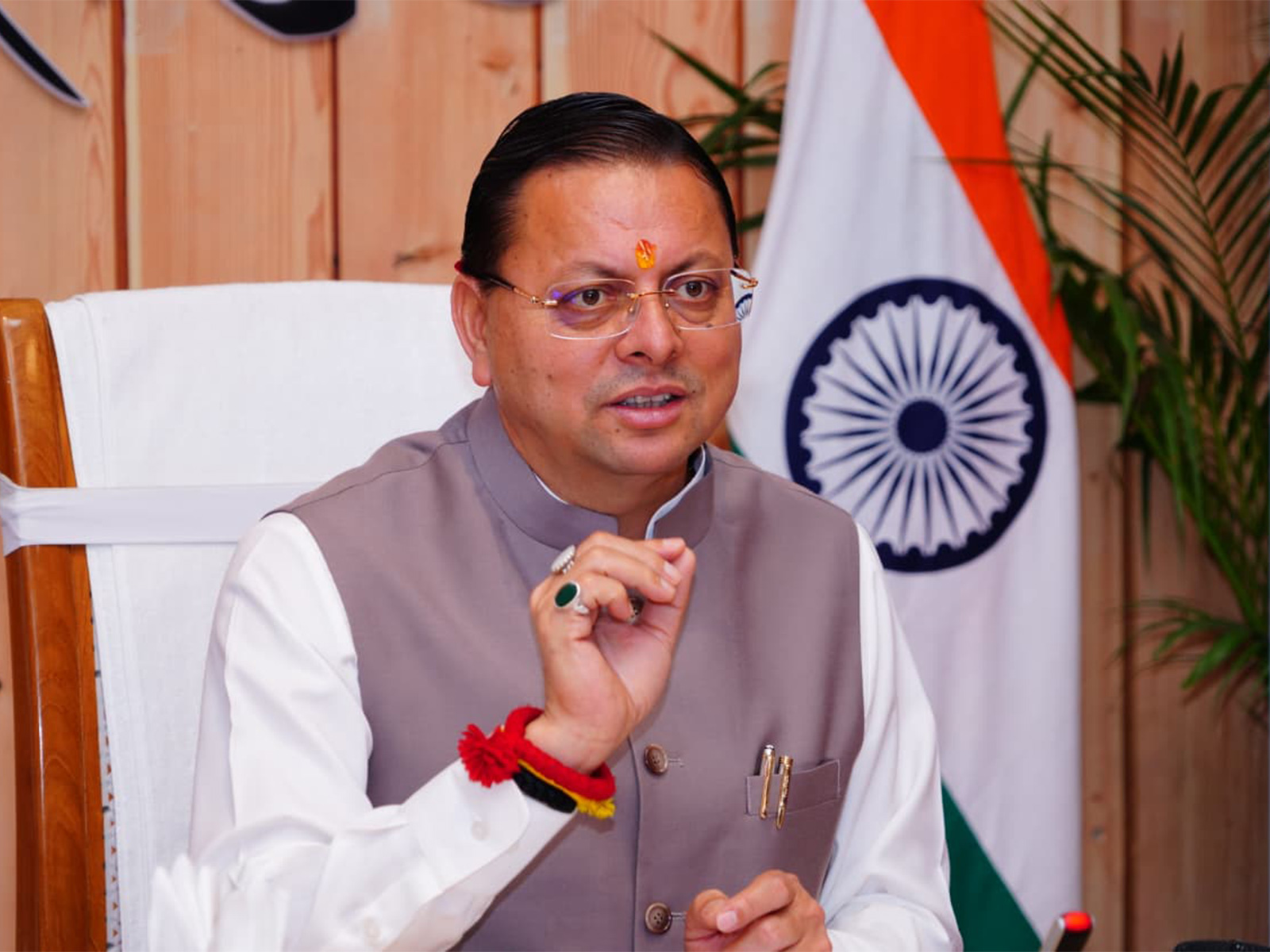 Uttarakhand Chief Minister Pushkar Singh Dhami (File Photo/ANI)