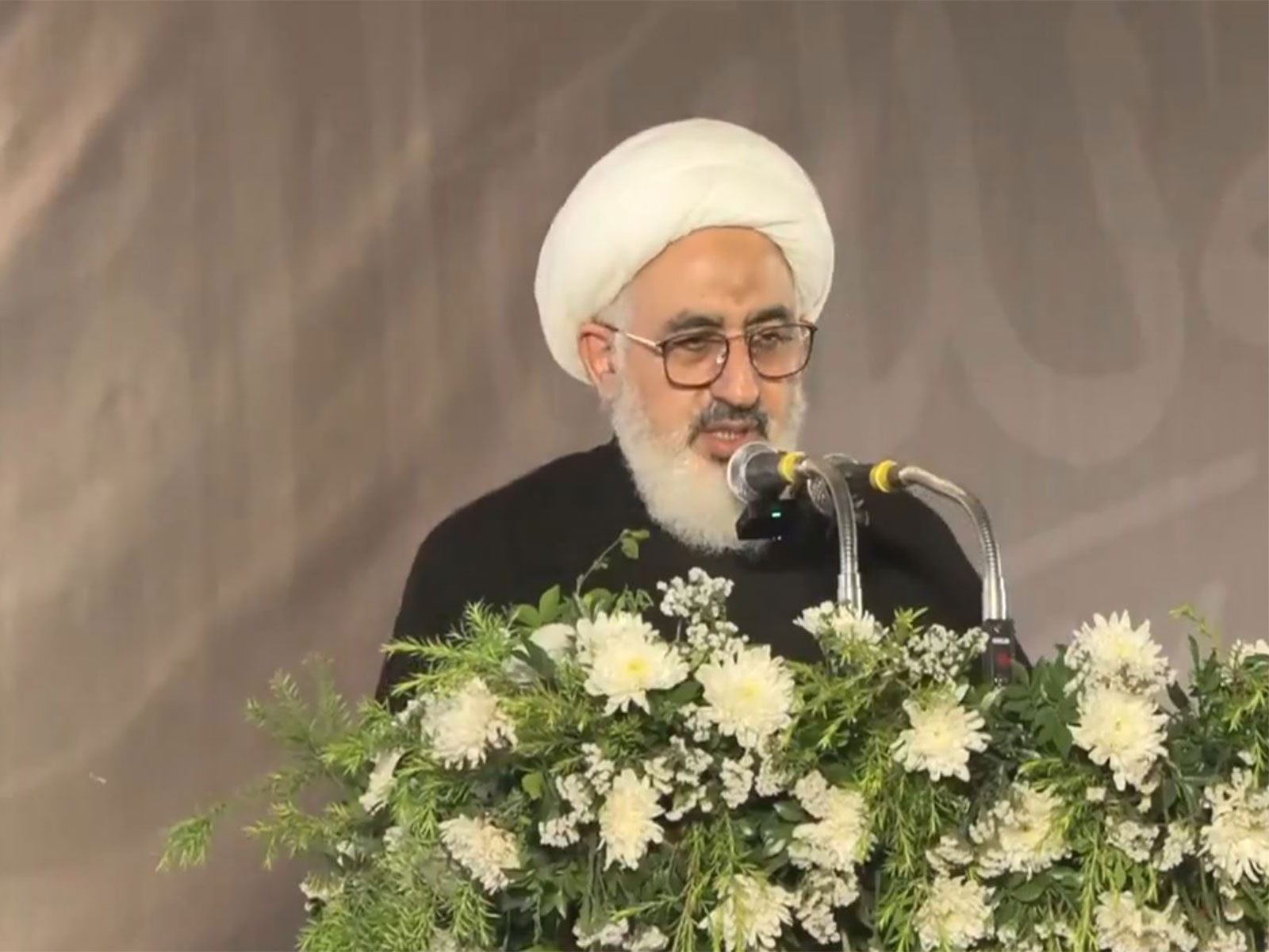 Abdul Majid Hakeem Ilahi, Representative of Iran's Supreme Leader in India (Photo/ANI)