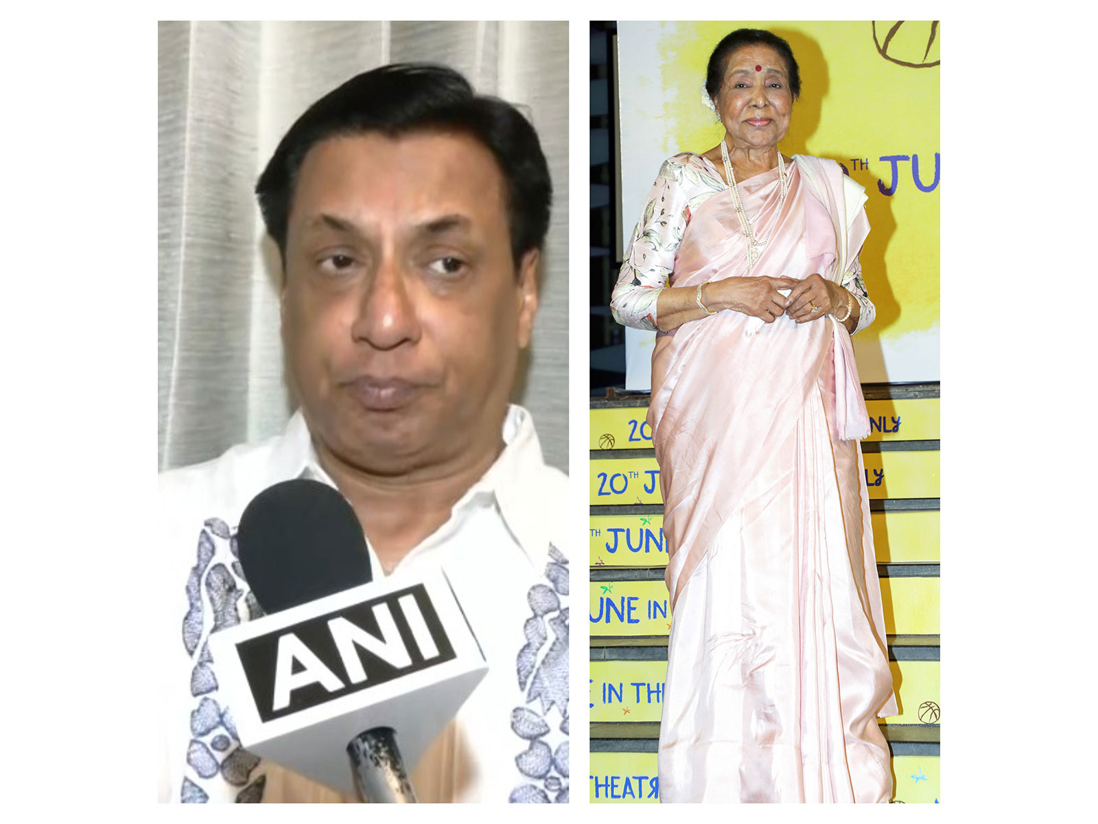 Madhur Bhandarkar remembers Asha Bhosle (Image source: ANI)