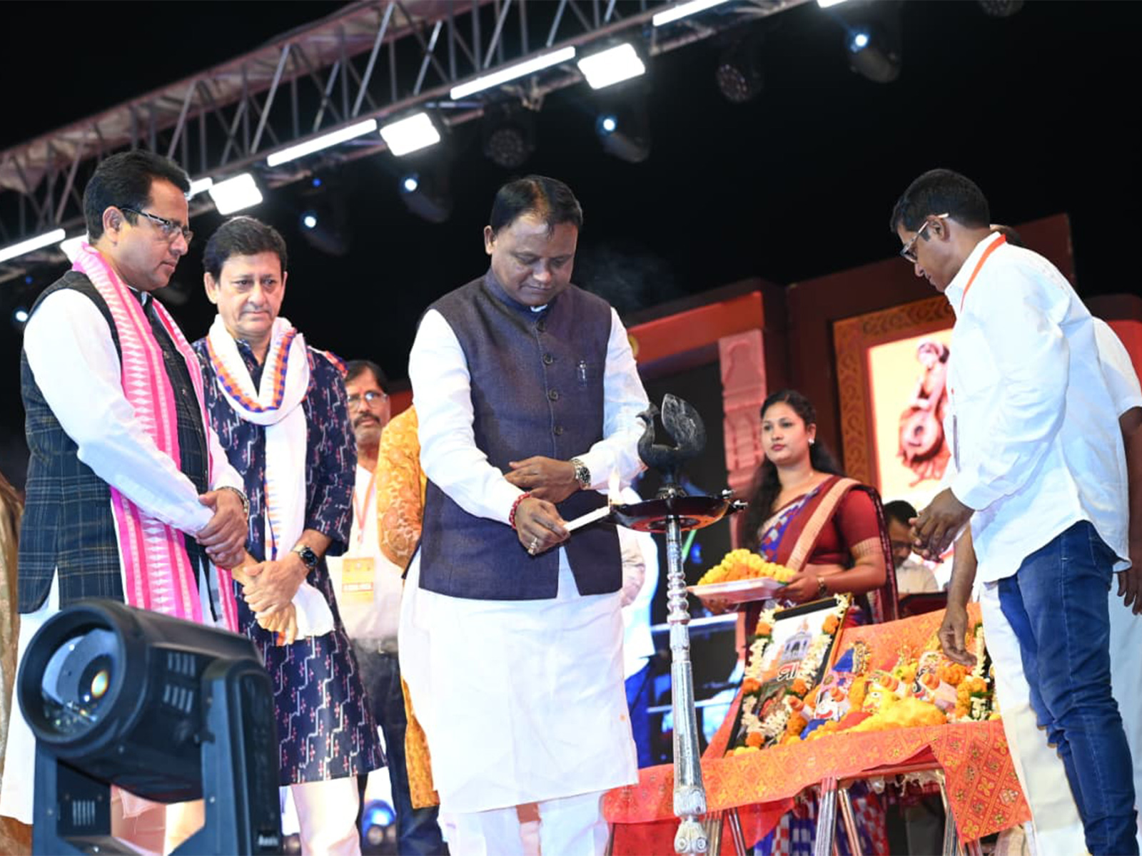 Odisha CM Mohan Charan Majhi participates in Anandpur Mahotsav