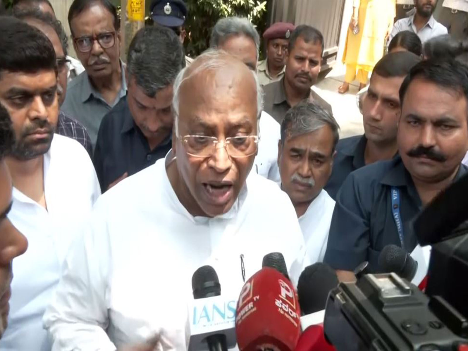 Congress National President Mallikarjun Kharge (Photo/ANI)